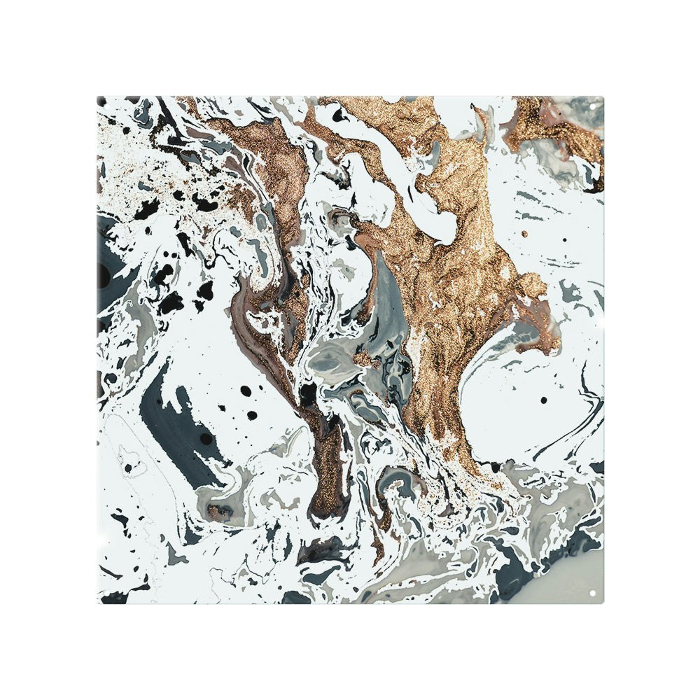 Benjamin Tate Design Bronze Marble Splash Back - Size 60 X 50Cm