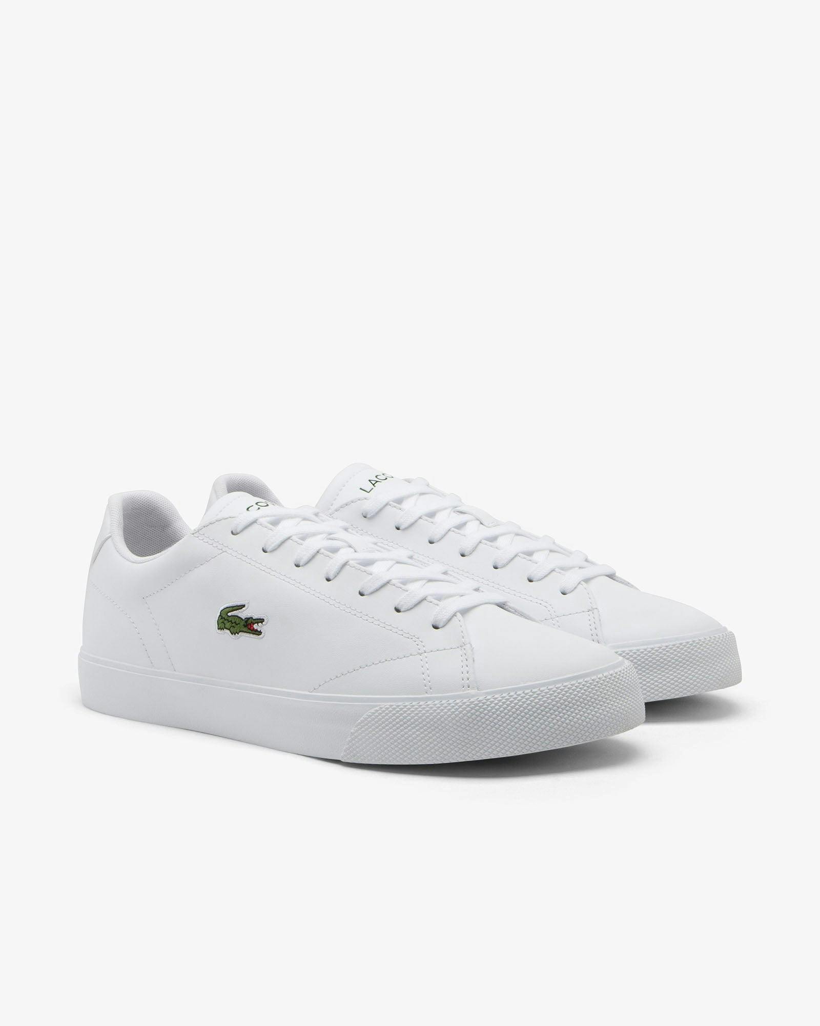 Lacoste Men's White Lerond Set Vulcanised Trainers - / 21G - / 21G - Uk9 Eu43 Us10