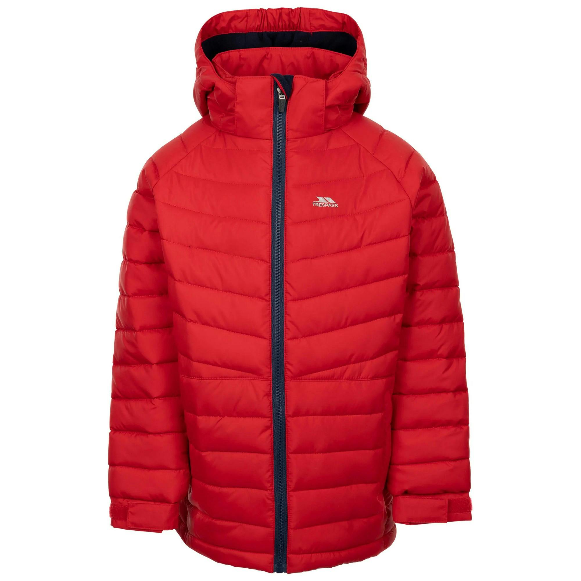 Trespass Childrens Unisex Childrens/Kids Eelow Jacket (Red) - Size 3-4Y - Image 3