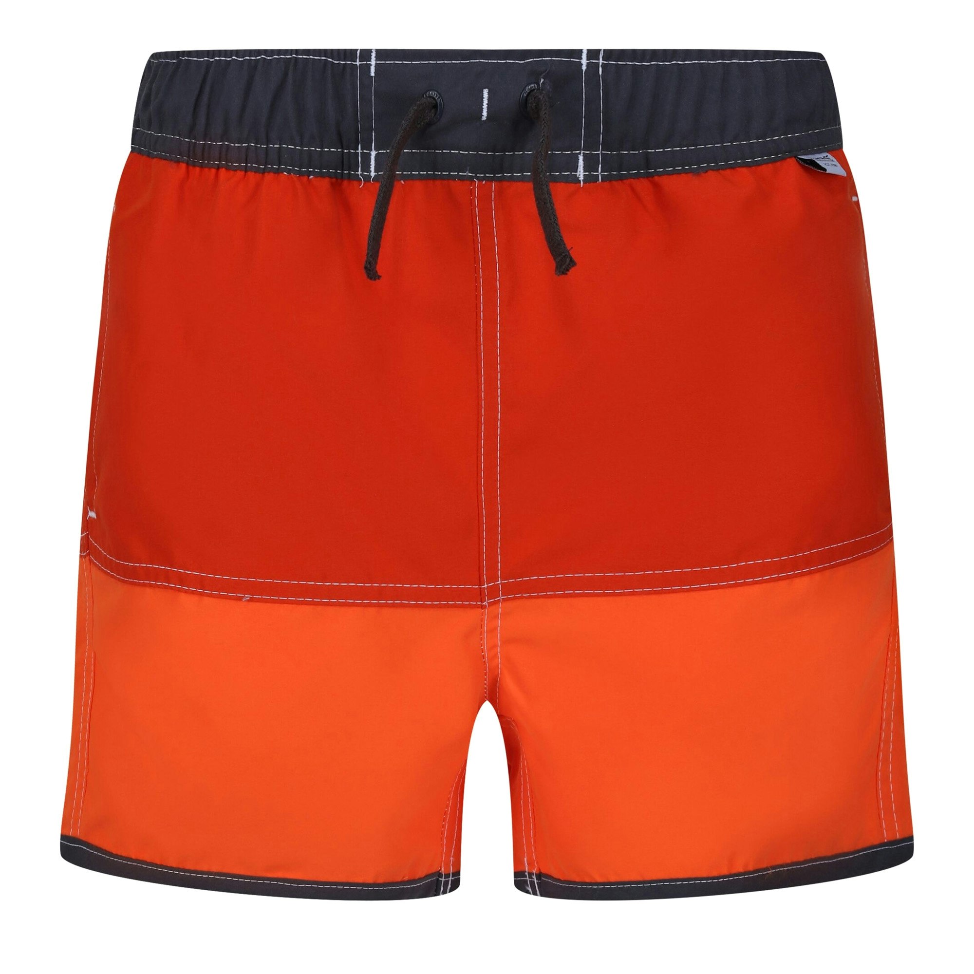 Regatta Orange Childrens/Kids Sergio Swim Shorts - Rusty /Blaze - Rusty /Blaze - Size 9-10 Years