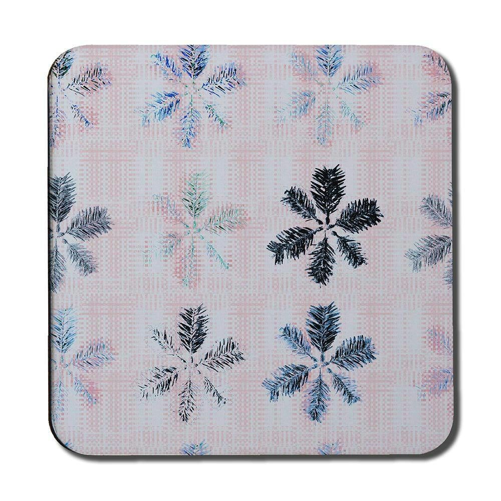 Benjamin Tate Design Colorful Pine Leaves (Coaster)