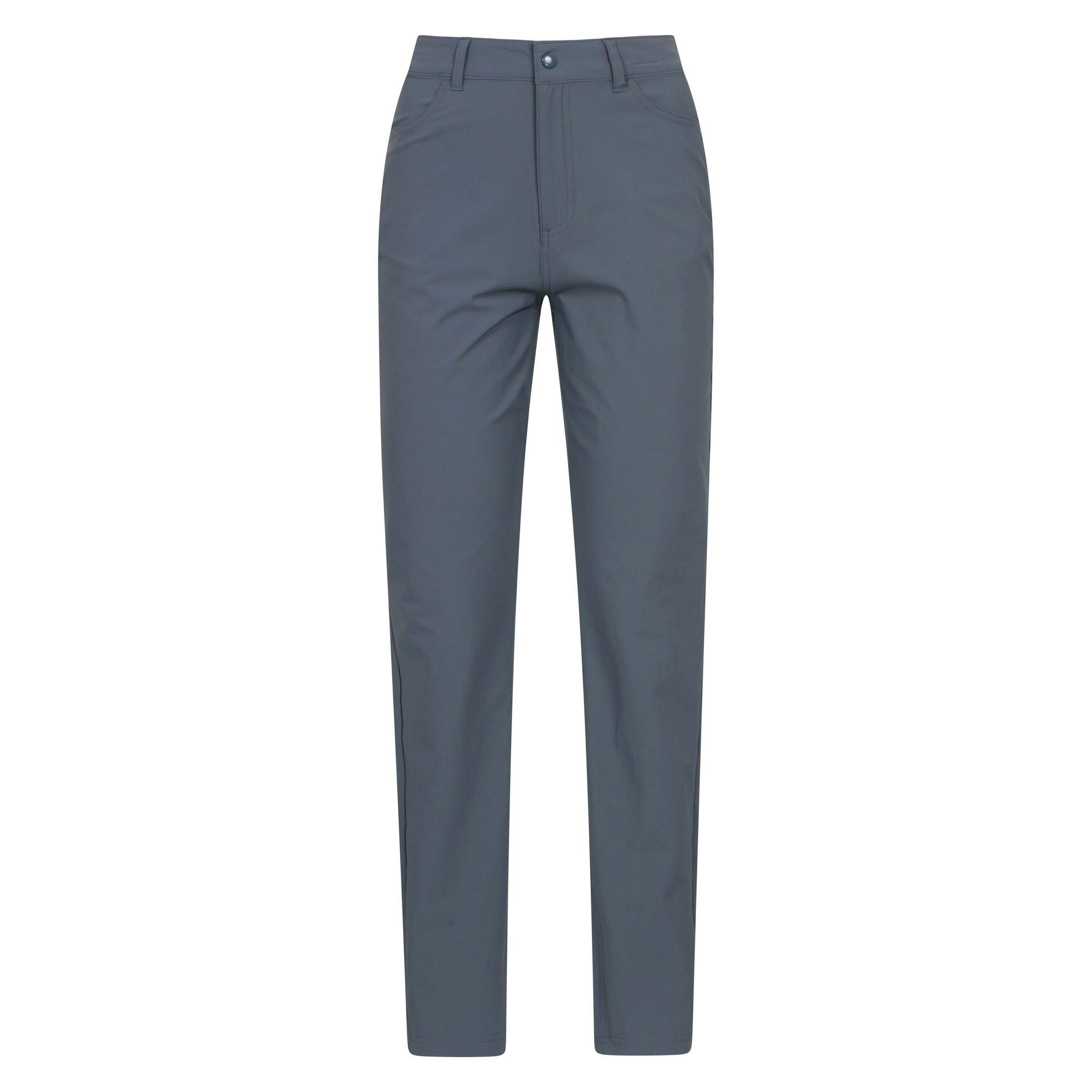 Mountain Warehouse Women's Blue Amble Walking Trousers - 20 Uk - 90% Polyamide/10% Elastane