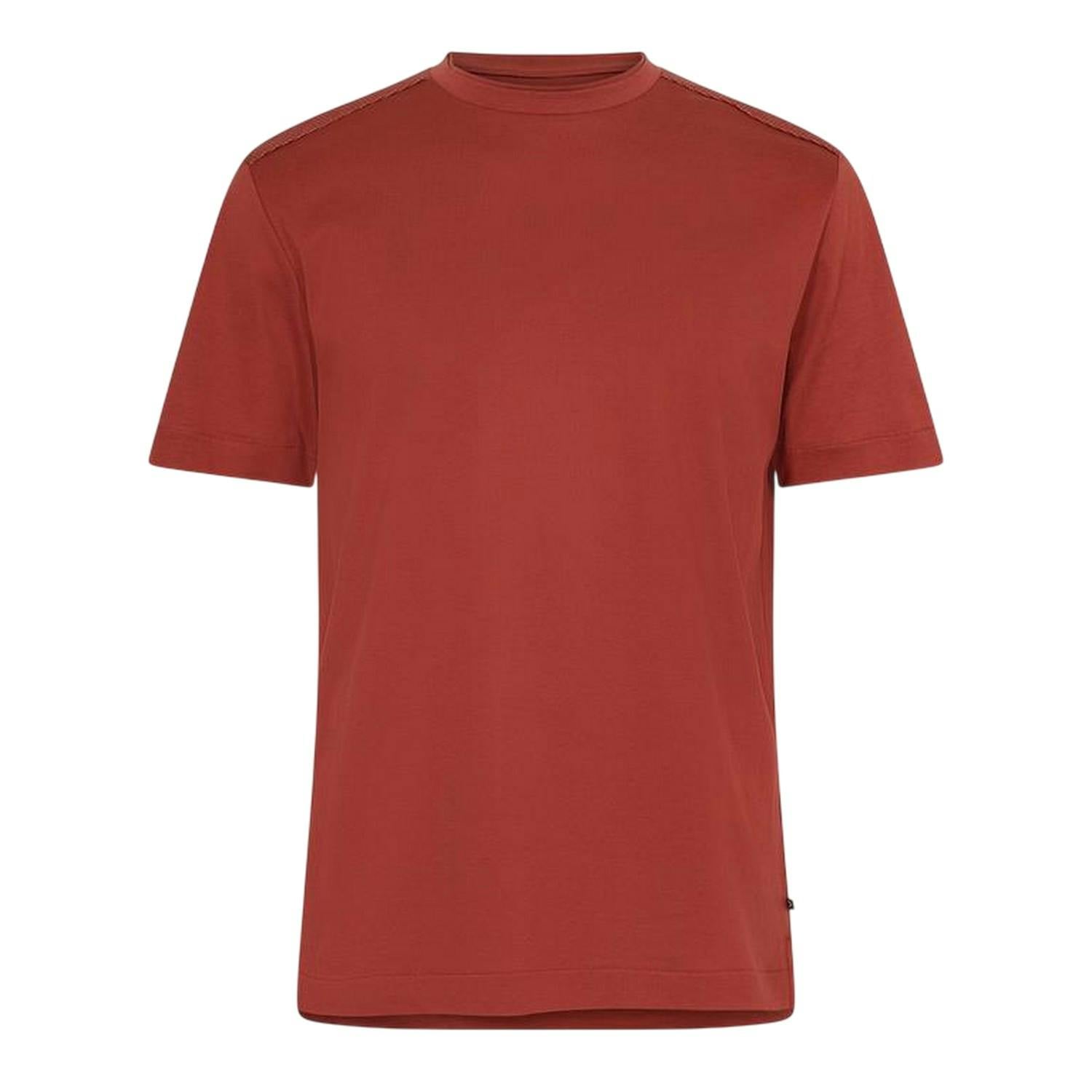 Hugo Boss Men's Brown Tiburt T-Shirt - Xxl - 100% Cotton