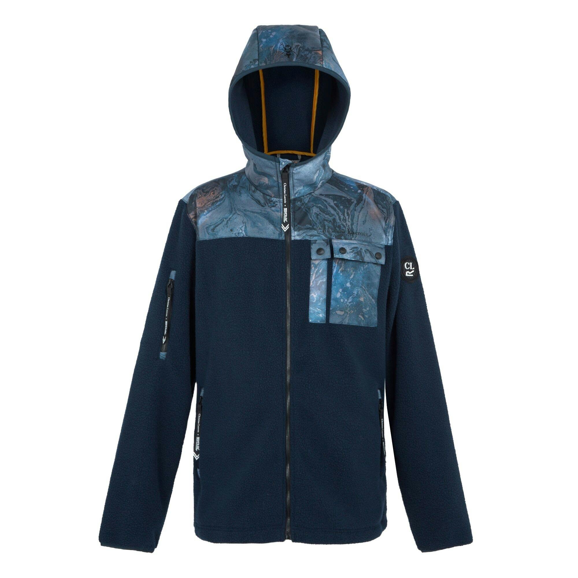 Regatta Men's Christian Lacroix Valensoles Fleece Jacket - Navy - M - Navy - 100% Polyester
