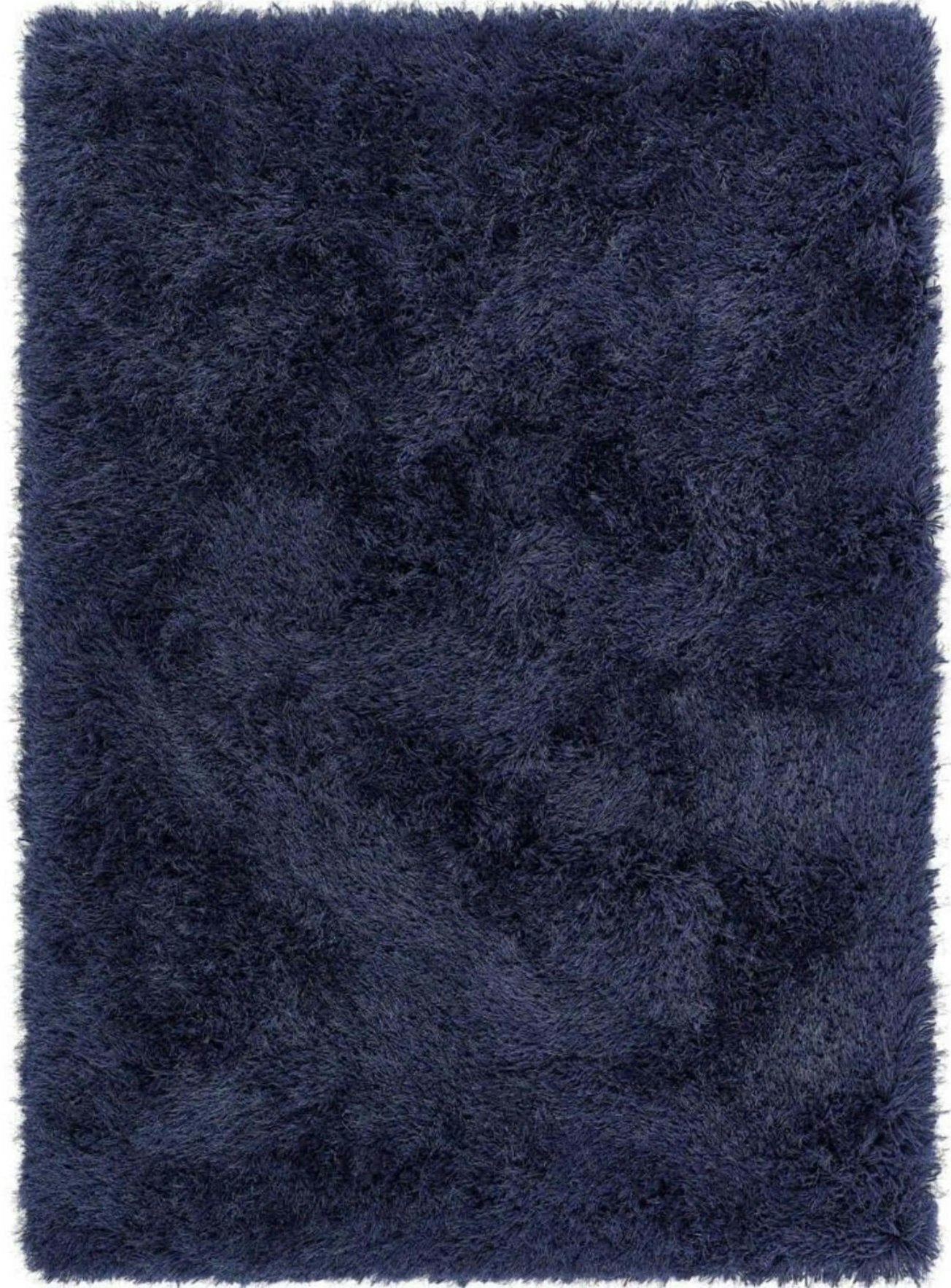 The Rugs Extravagance Navy Shaggy Rug - 160X230 Cm