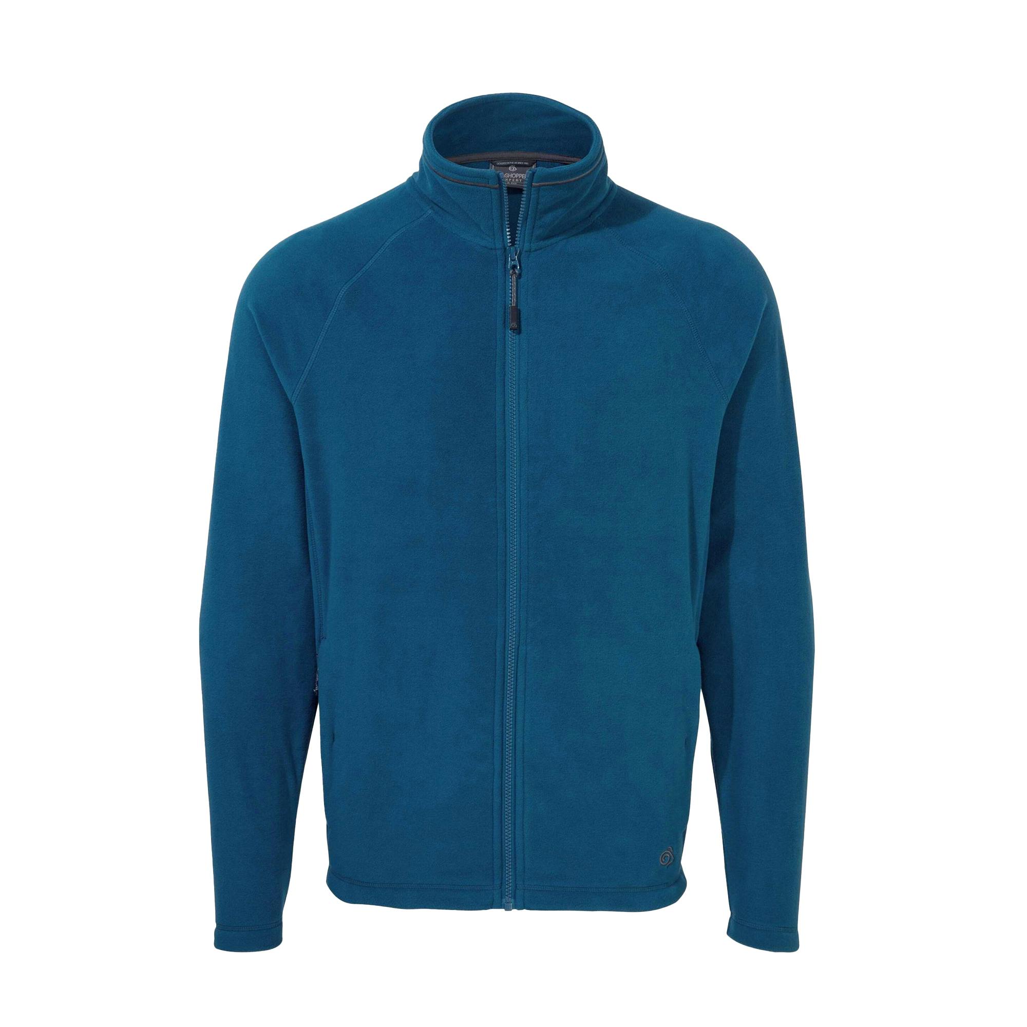 Craghoppers Men's Blue Expert Corey 200 Fleece Jacket - Poseidon - M - Poseidon - 100% Recycled Polyester
