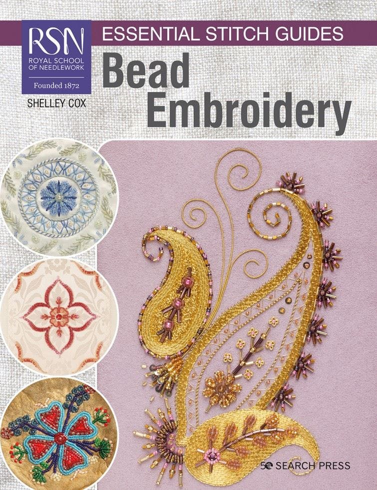 RSN Essential Stitch Guides: Bead Embroidery: Large format edition.by Cox New** - Image 10