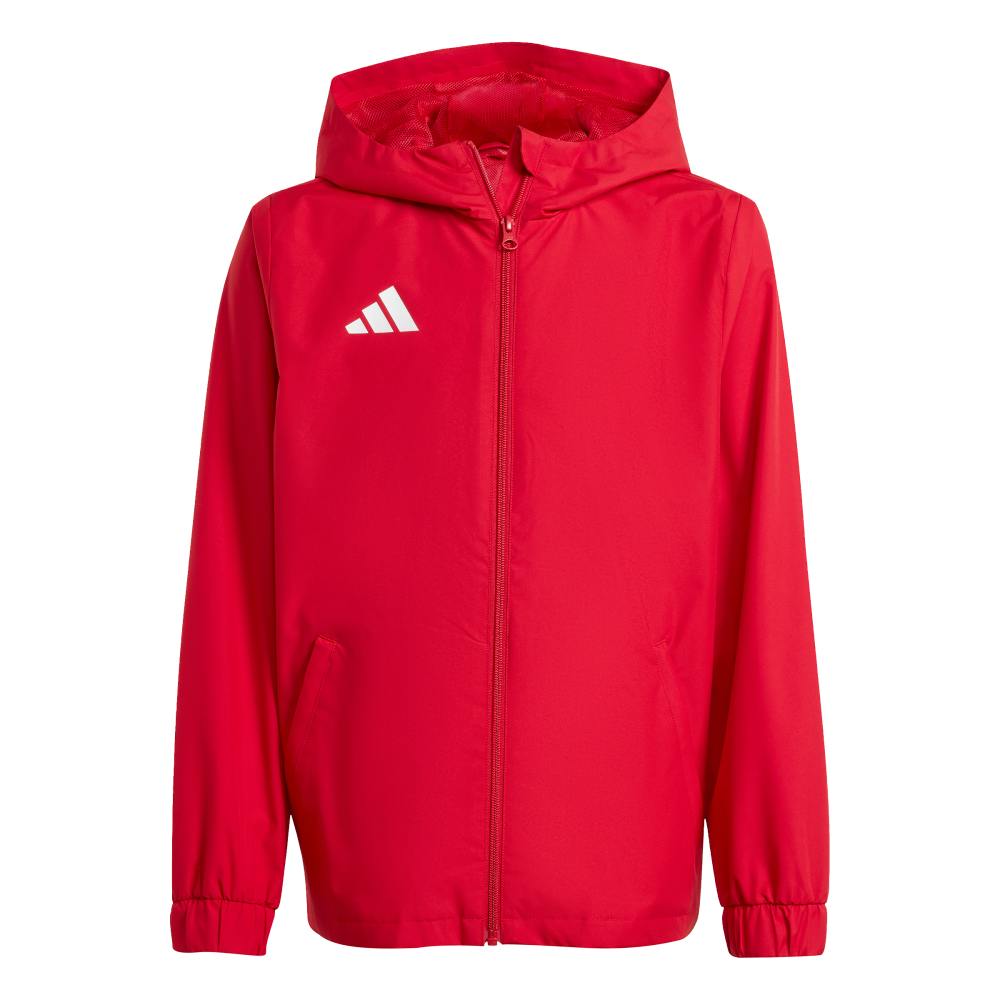 Adidas Boys / Girls Entrada 26 All Weather Rain Jacket Coat Jz9105 - 164 13-14 Years