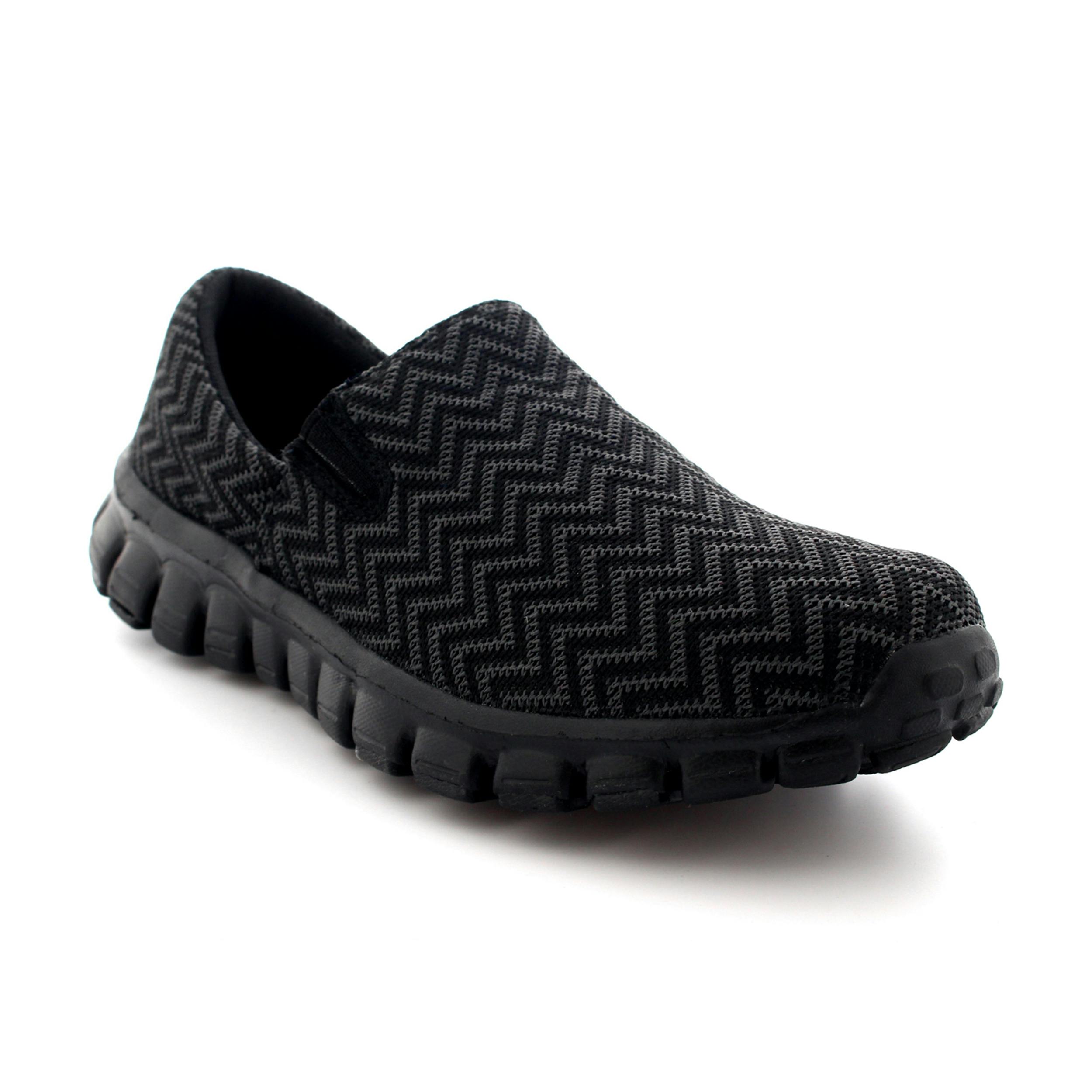 Viva Women's Black Walking Super Lightweight Running Shoe Shock Absorbing Trainers - 6