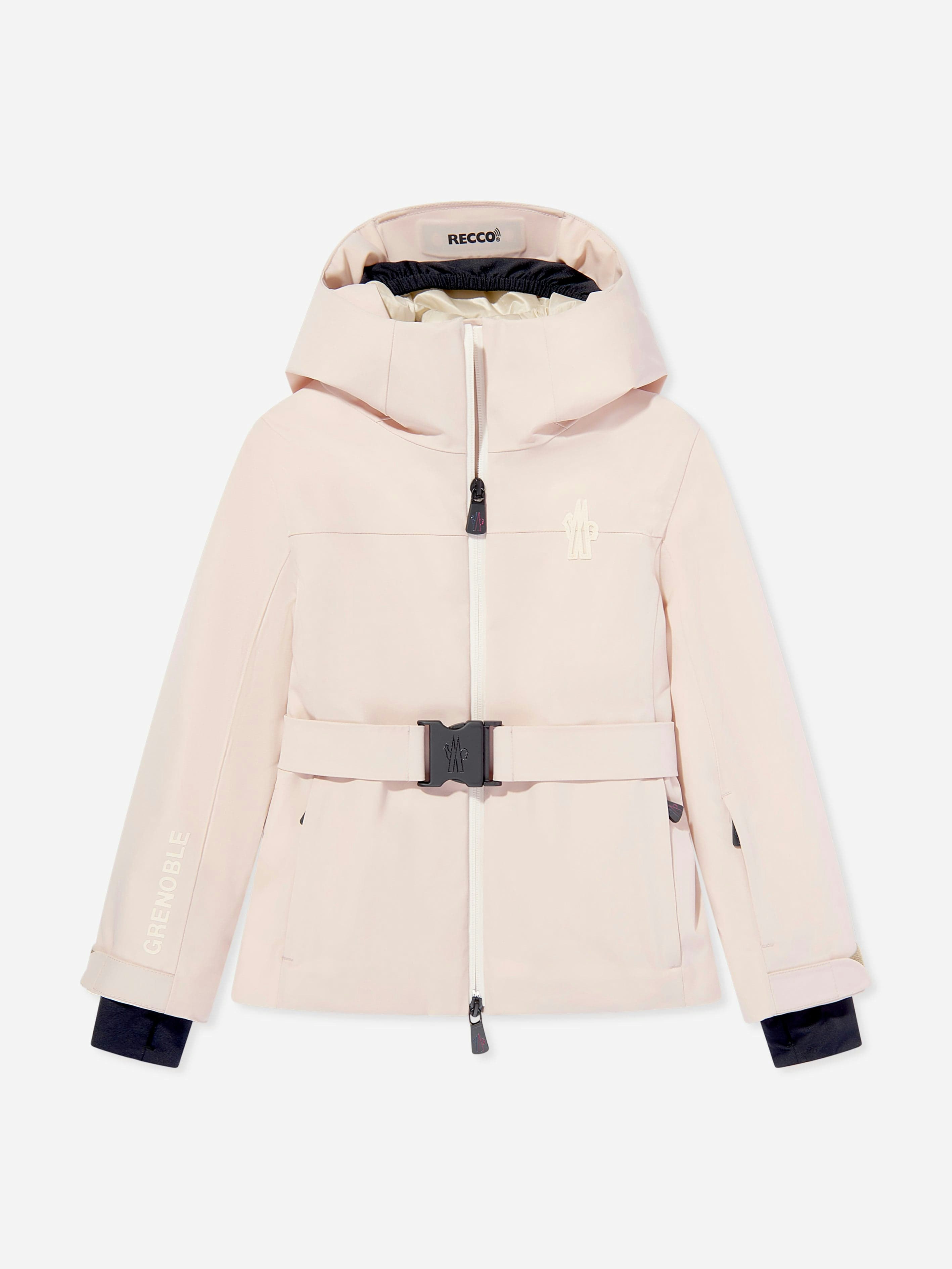 Moncler Enfant Girls Pink Grenoble Yoline Jacket In - 6 Yrs