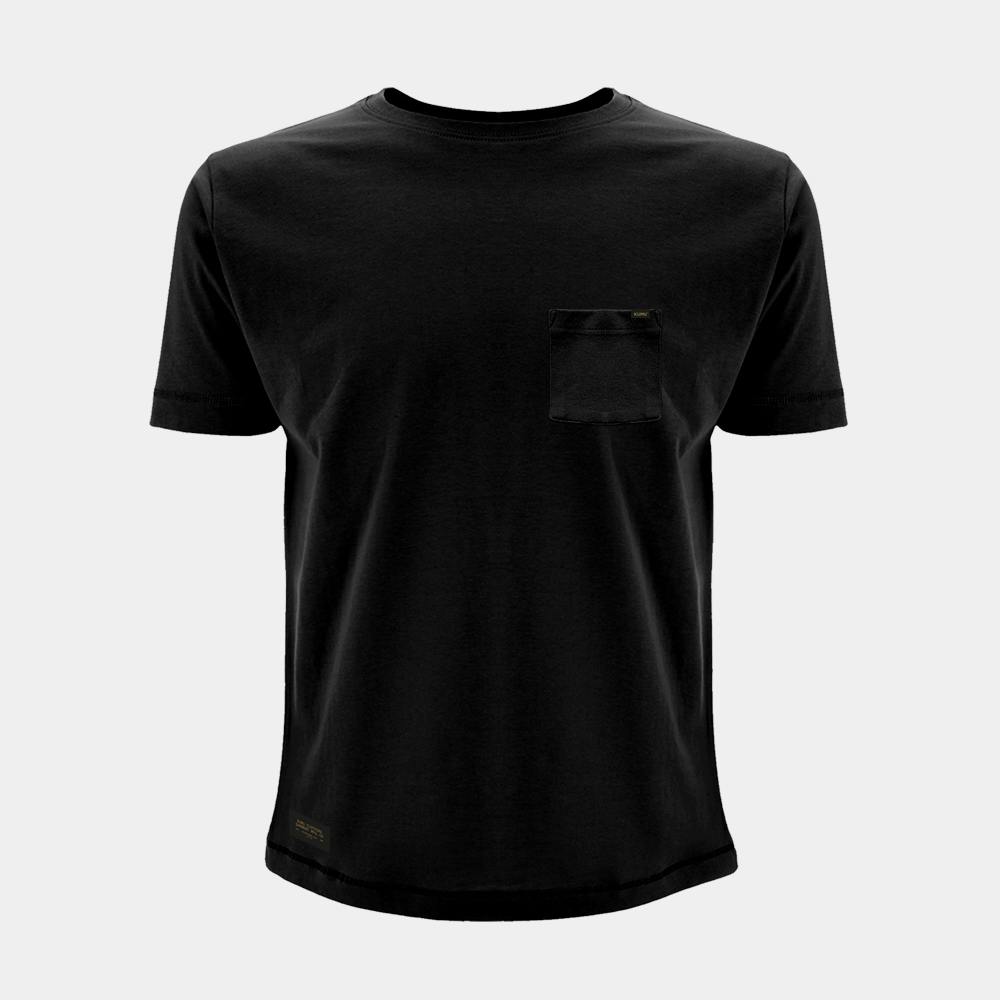Kumu Black Heavyweight Pocket Tee - 4XL