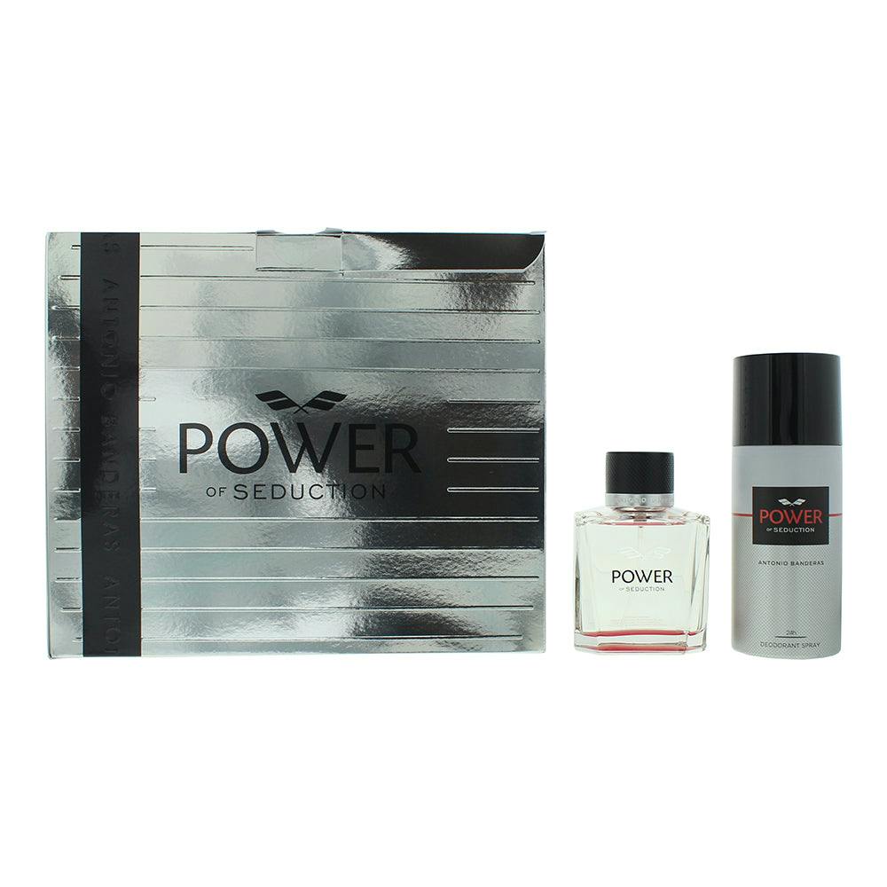 Antonio Banderas Power of Seduction Gift Set 100ml EDT + 150ml Deodorant Spray - Image 10