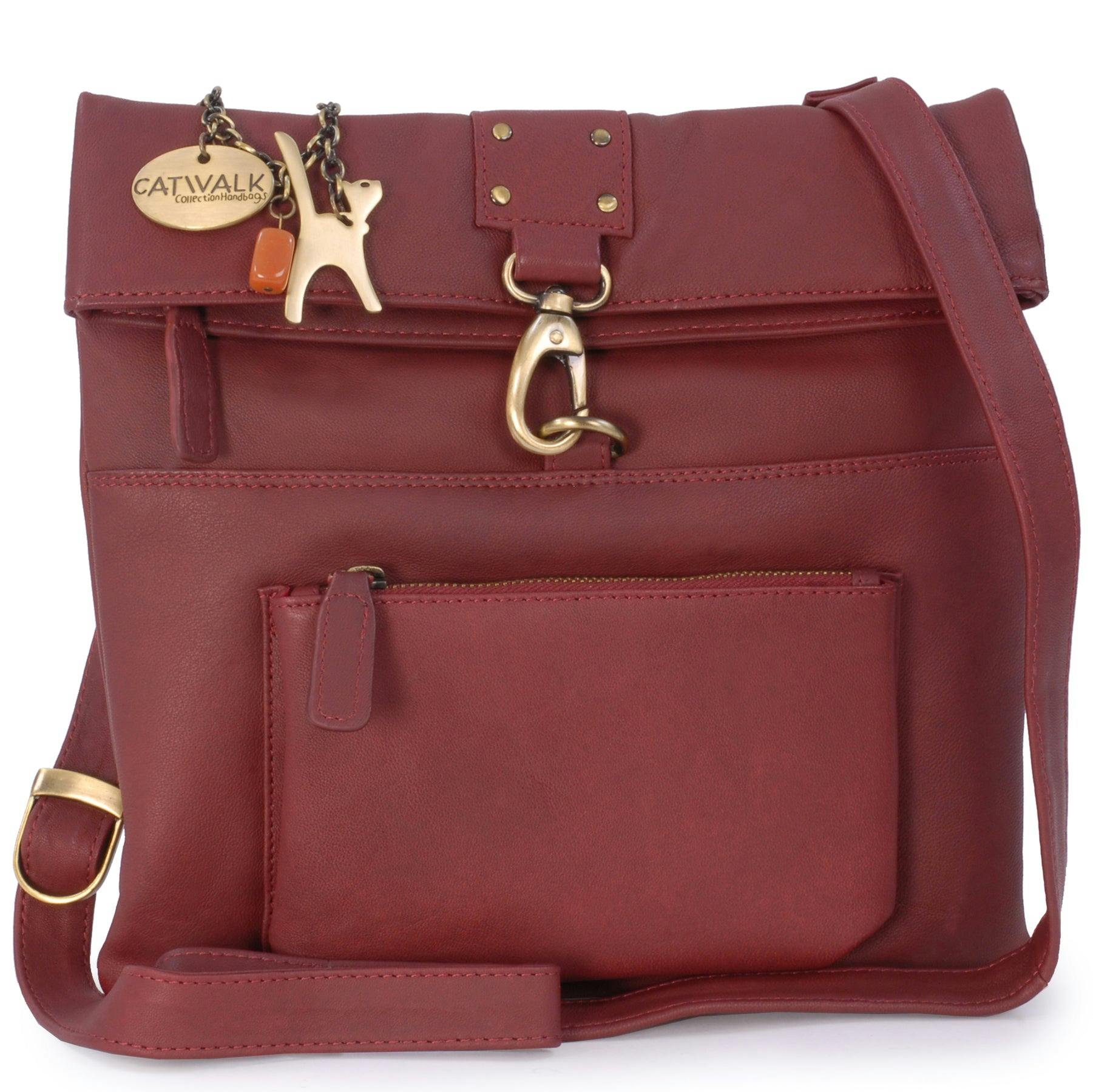 Catwalk Collection Handbags Red Dispatch - Crossbody Bag