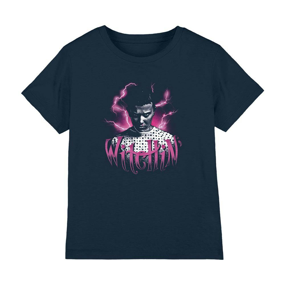 Stranger Things Kids Witchin Eleven T-Shirt - Navy - 12-13 Years - Navy
