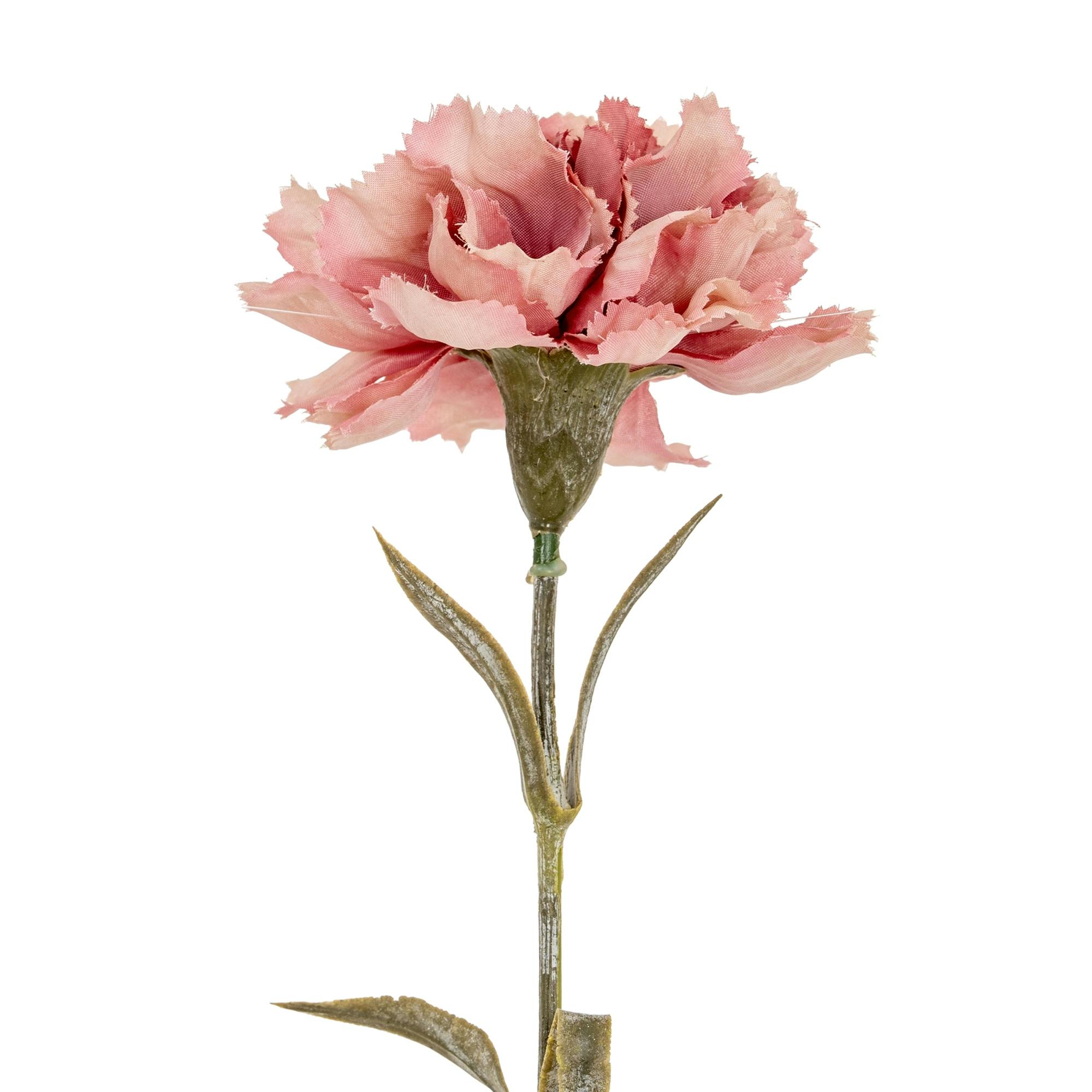 Hill Interiors Pink Carnation Artificial Flower - One Size
