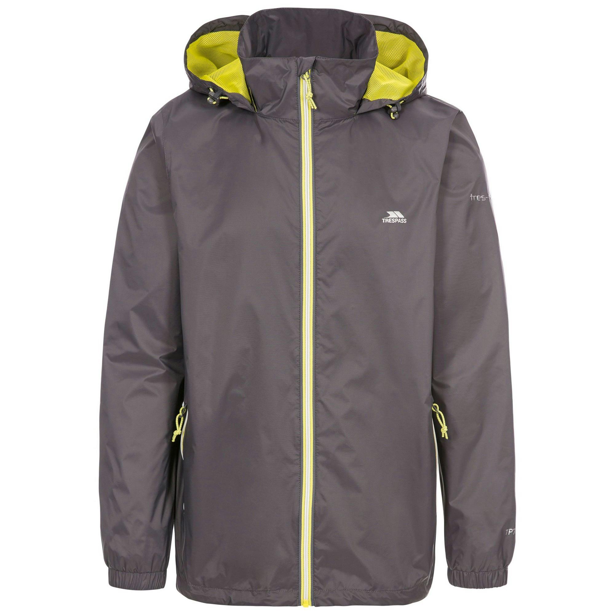 Trespass Boys Briar Jacket - Carbon - 2-3 Years - Carbon - 100% Polyester