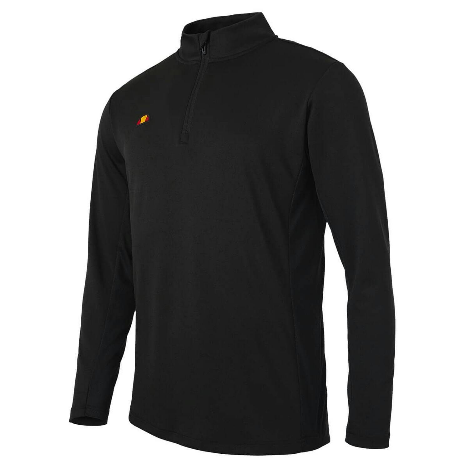 Ellesse Men's Black Rolbi Quarter Zip Top - M