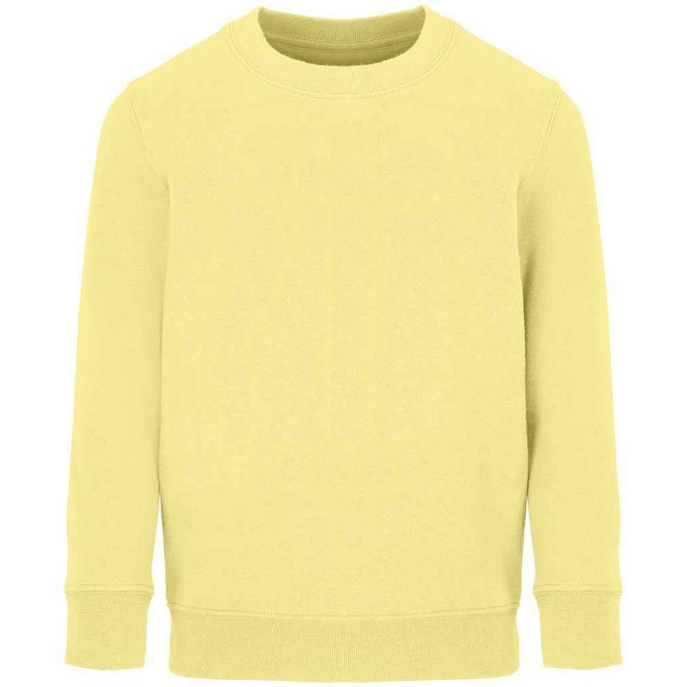 SOLS Childrens Unisex Childrens/Kids Columbia Sweatshirt (Light Yellow) - Size 14Y - Image 2