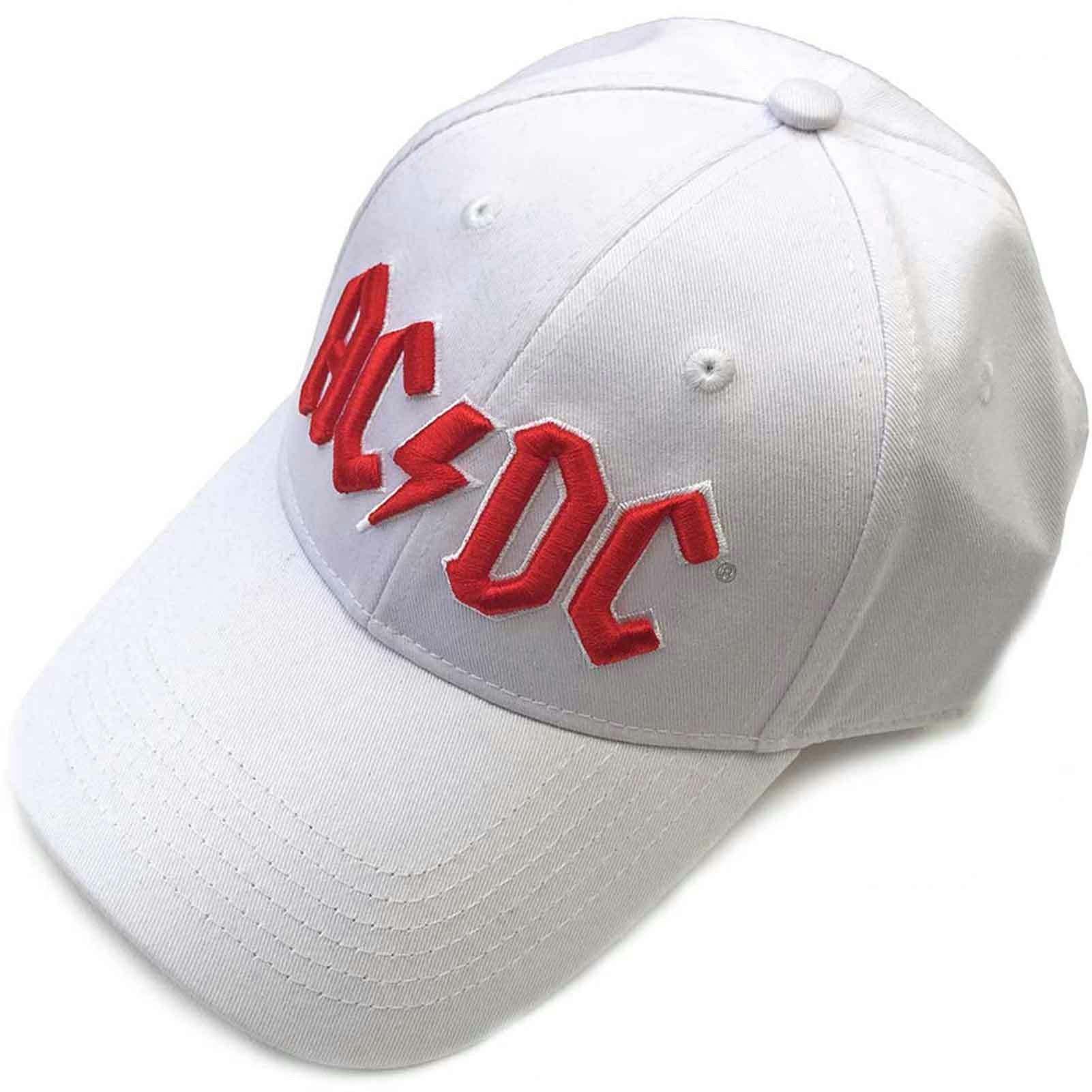 Paradiso Clothing Unisex Red/White Ac/Dc Logo Baseball Cap
