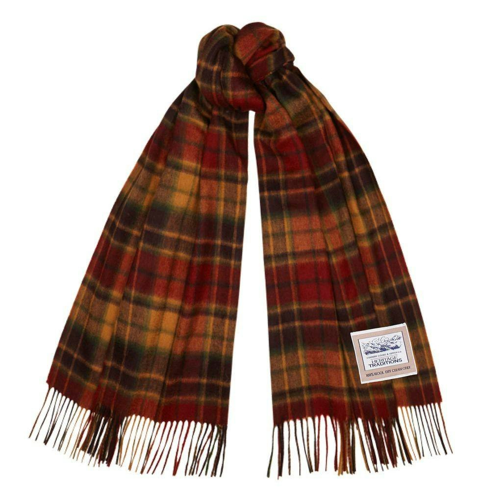 Heritage Traditions Pure Wool Tartan Scarf - Antique Buchanan