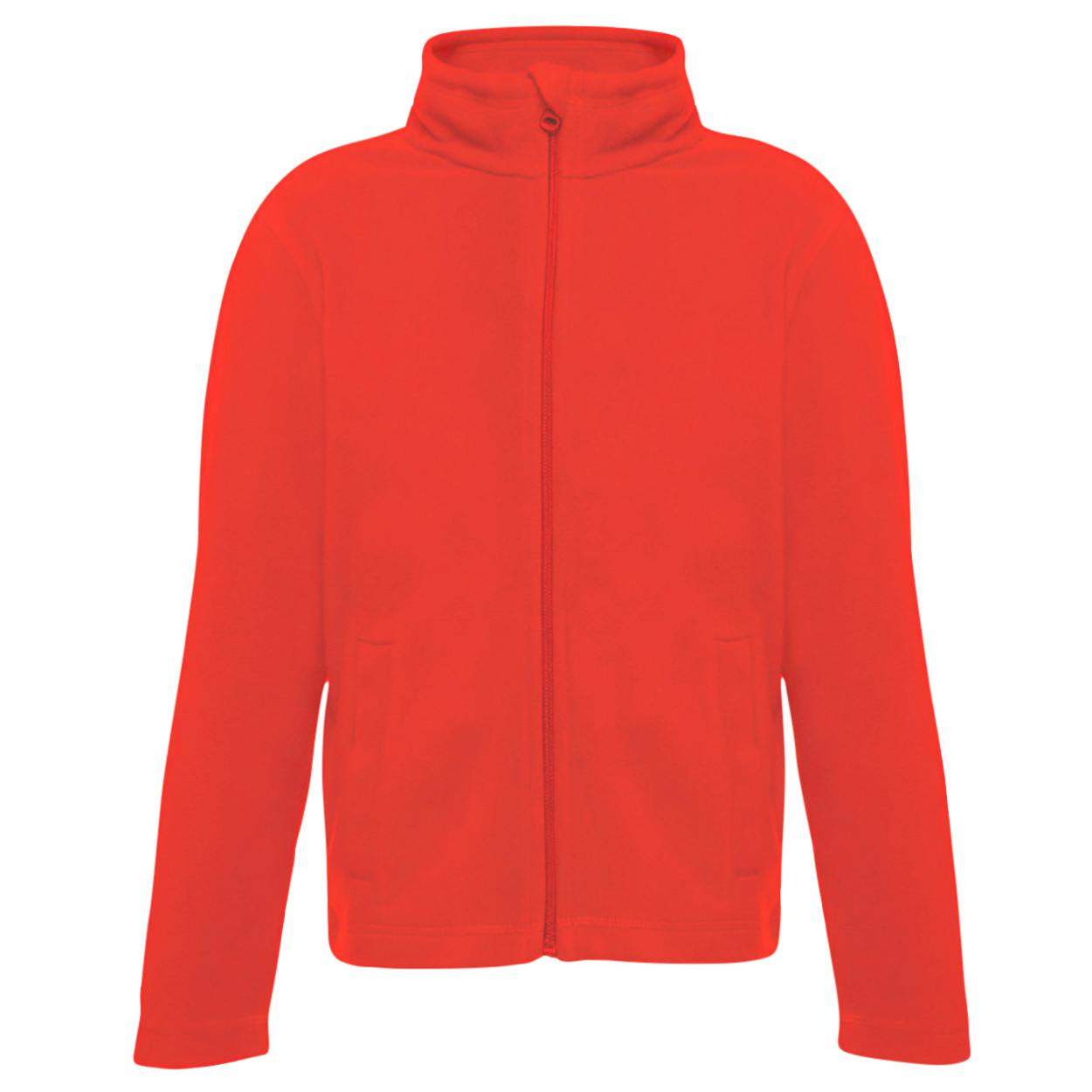 Regatta Red Childrens/Kids Brigade Ii Micro Fleece Jacket - Classic - 11-12 Years - Classic - 100% Polyester