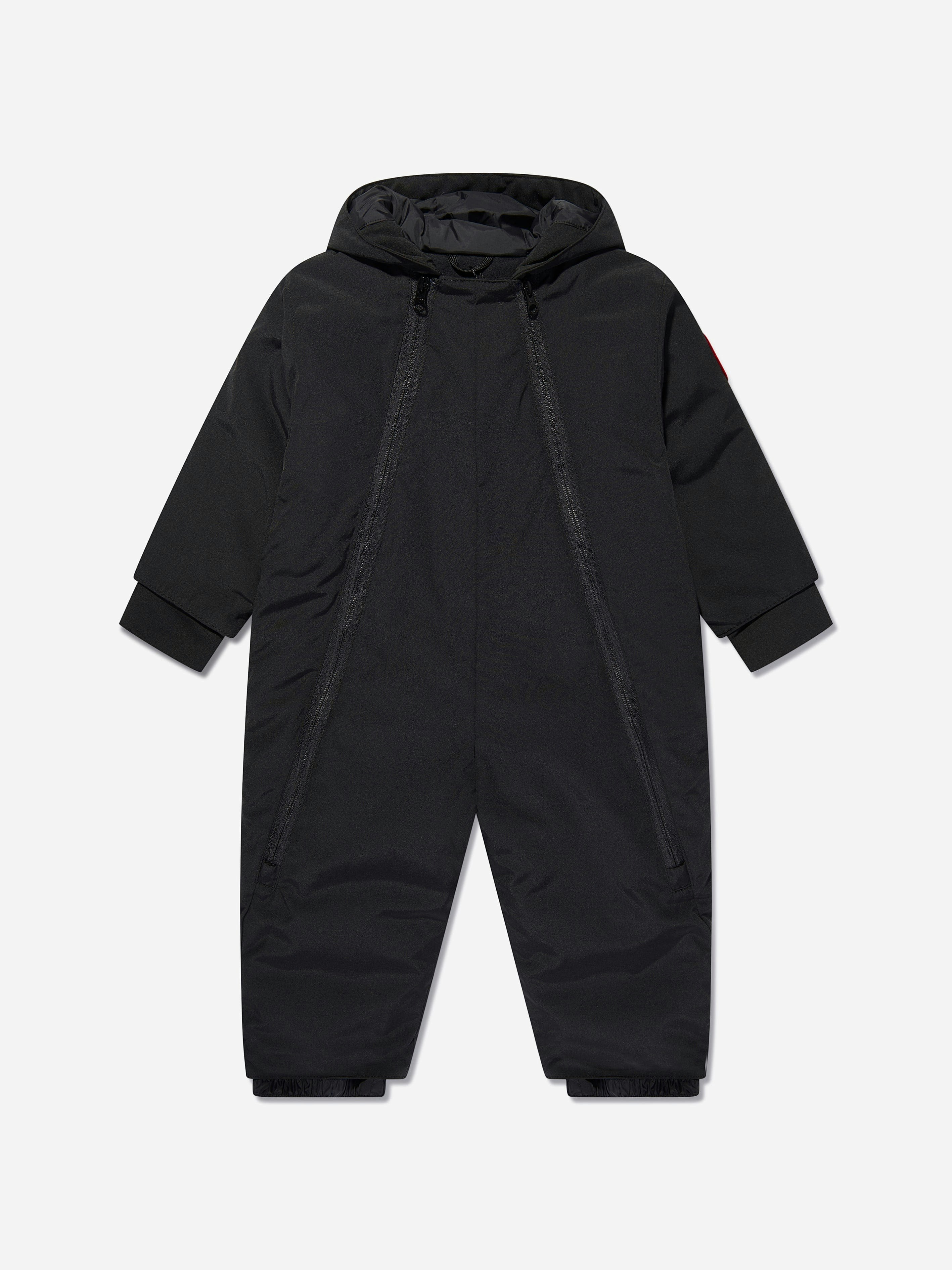 Canada Goose Unisex Infant Black Baby Lamb Snowsuit In - 6 - 12 Mths