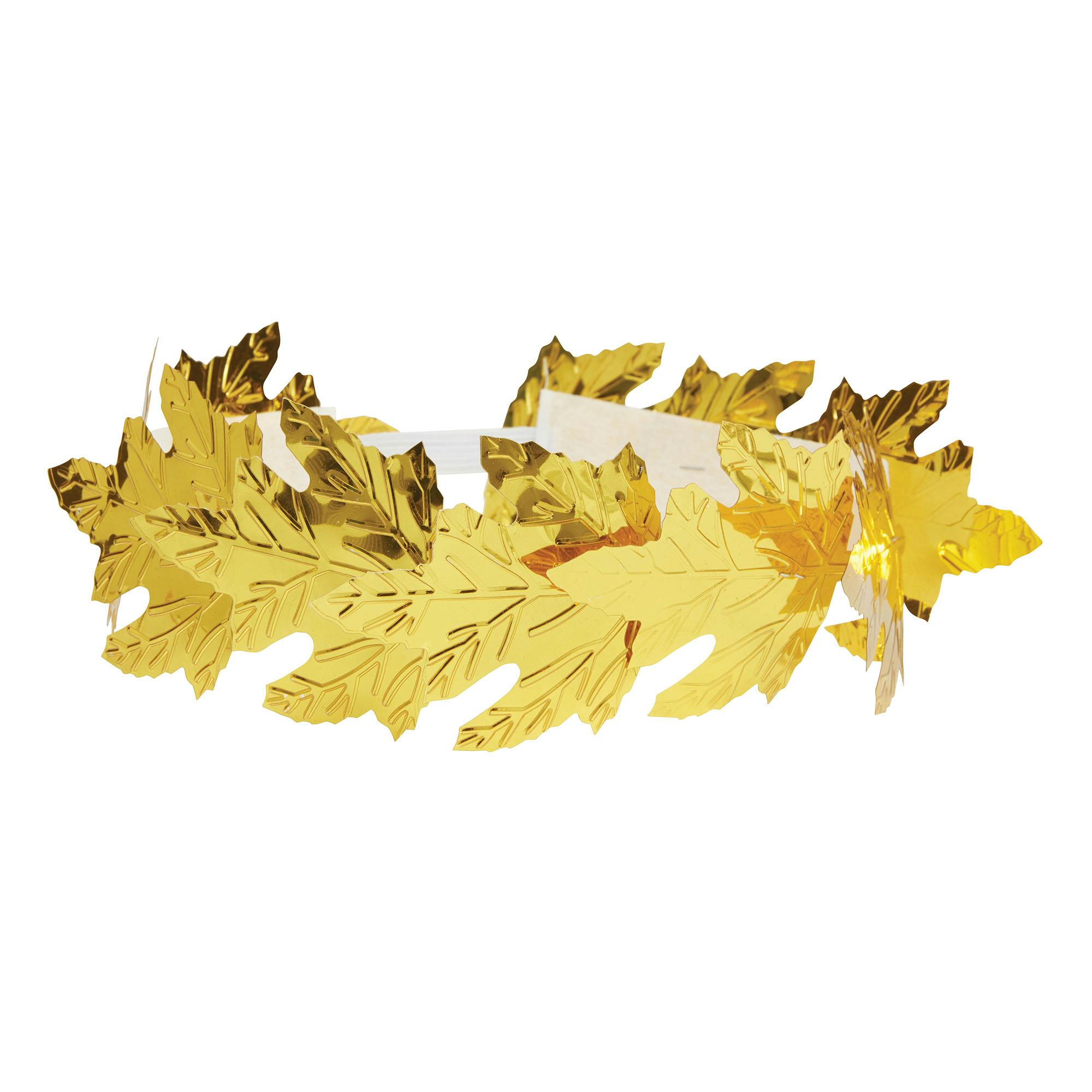 Bristol Novelty Unisex Gold Adults Roman Laurels Headband - One Size