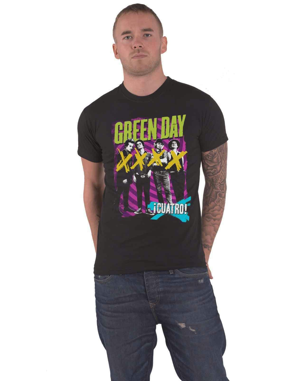 Paradiso Clothing Unisex Green Day Hypno 4 T Shirt - L