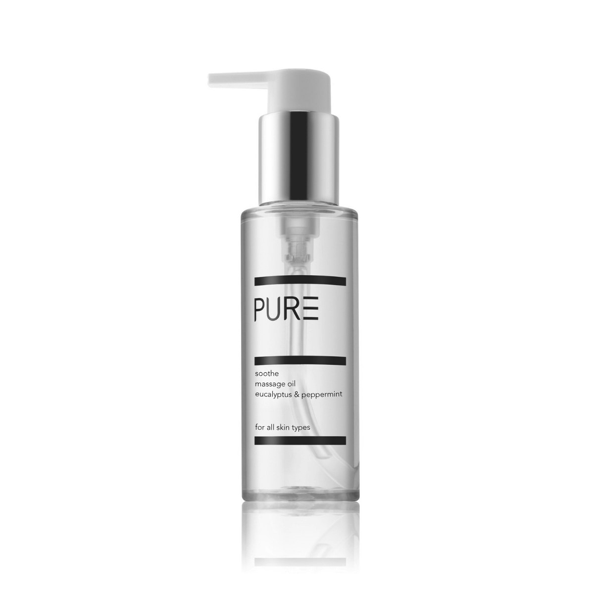 Pure Spa Skincare Lavender/Black Pure Soothe Body Oil 100Ml