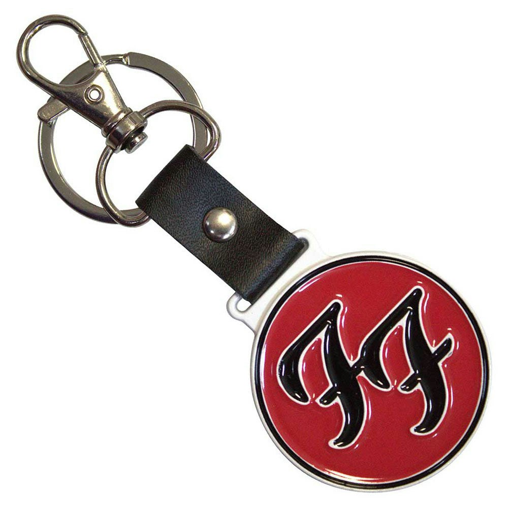 Paradiso Clothing White Foo Fighters Ff Band Logo Keychain Keychain
