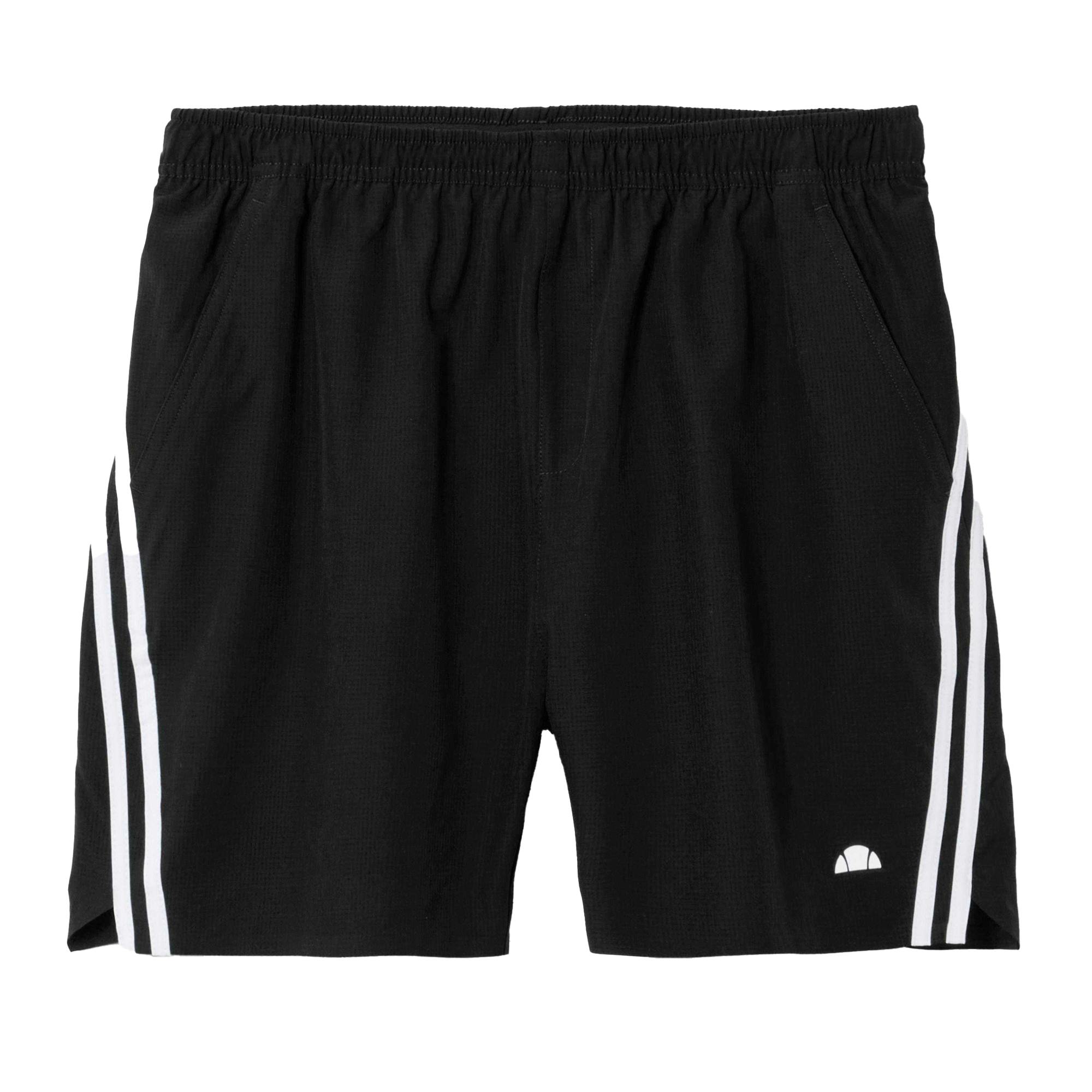 Ellesse Men's Black Dremonte Shorts - Xl - 90% Polyester/10% Elastane