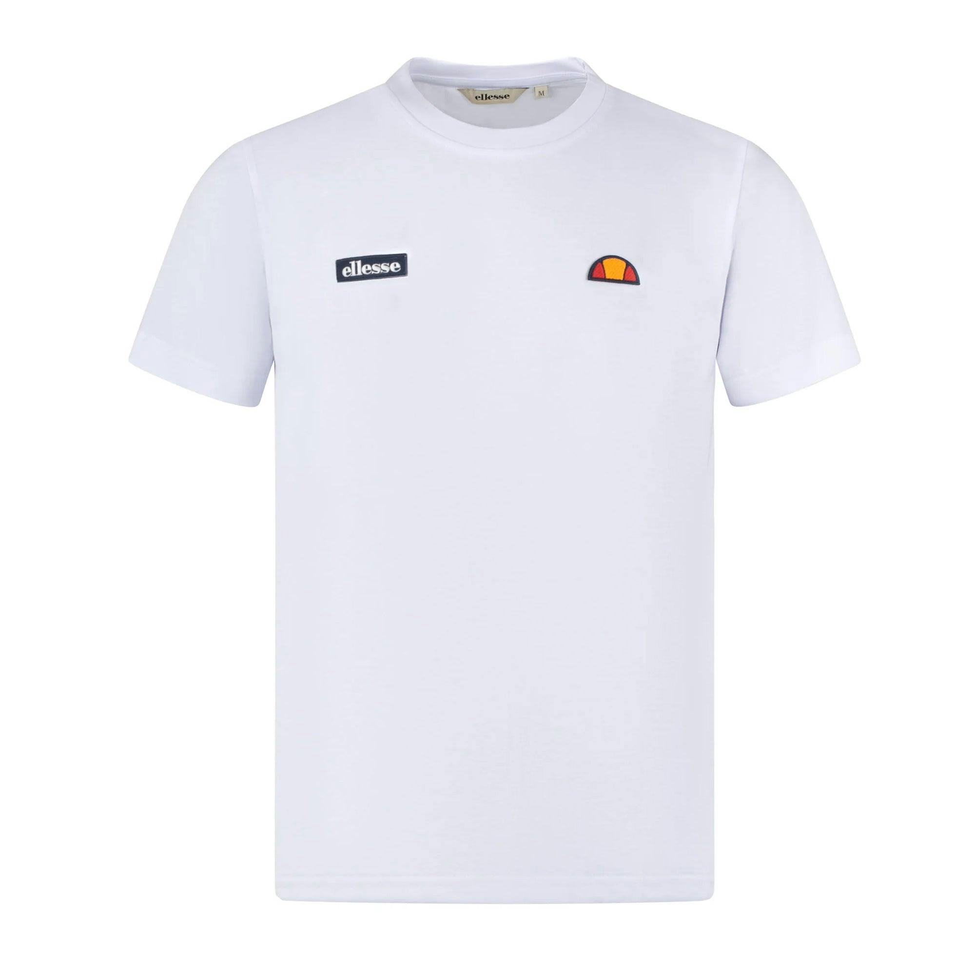 Ellesse White Floran T-Shirt - L