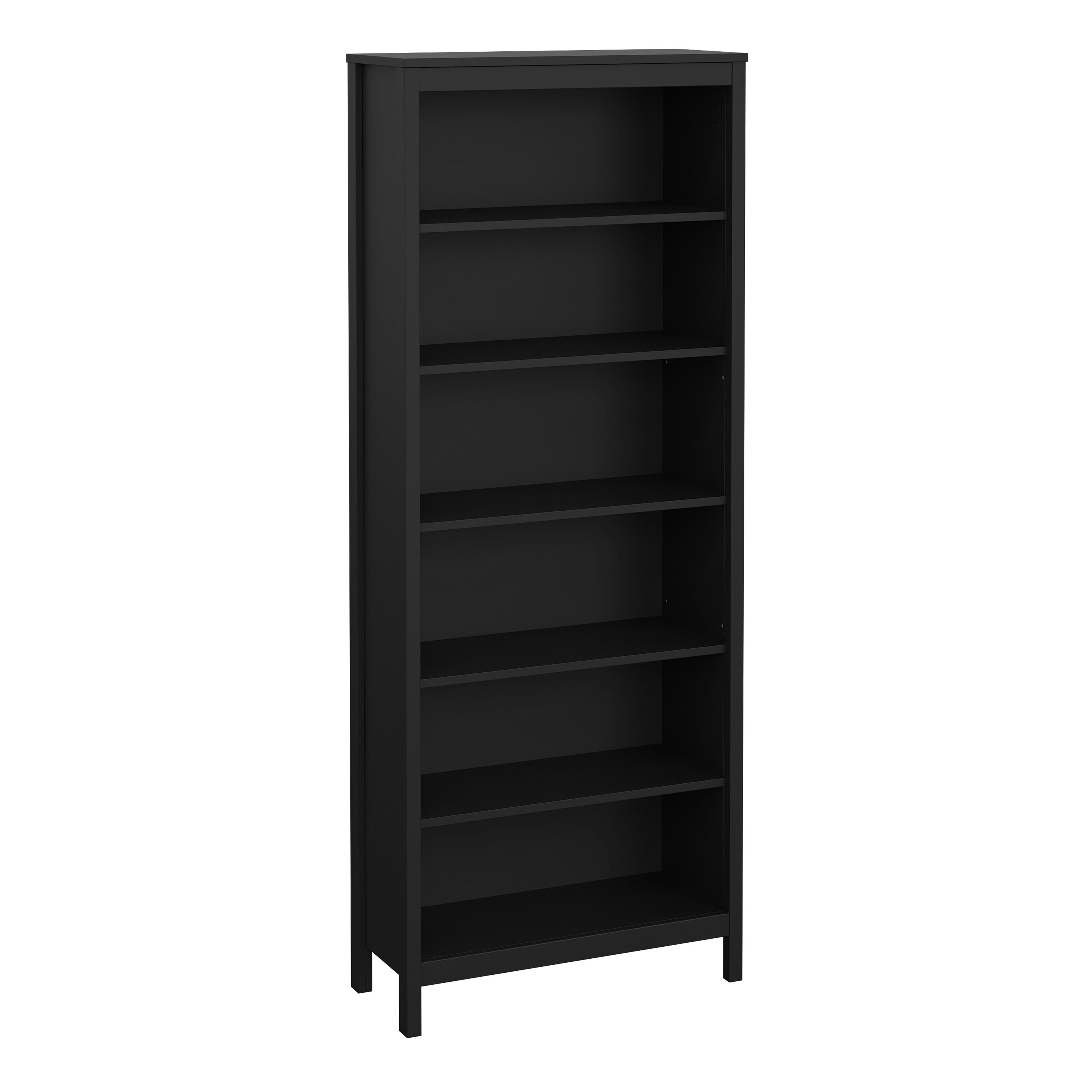 Rackhams Black Barcelona Bookcase In - Wood - 1
