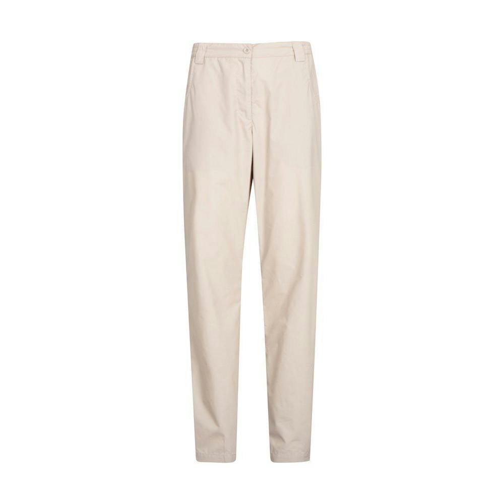 Mountain Warehouse Women's Beige / Quest Trousers - 28 Uk S - 65% Polyester/35% Cotton
