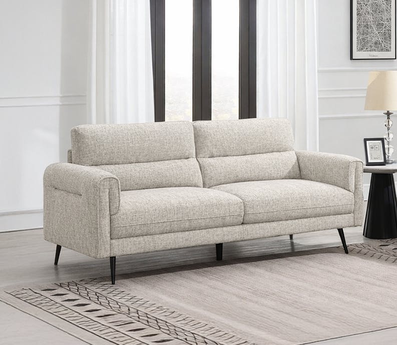 Rackhams Beige Newtown 3 Seater Sofa