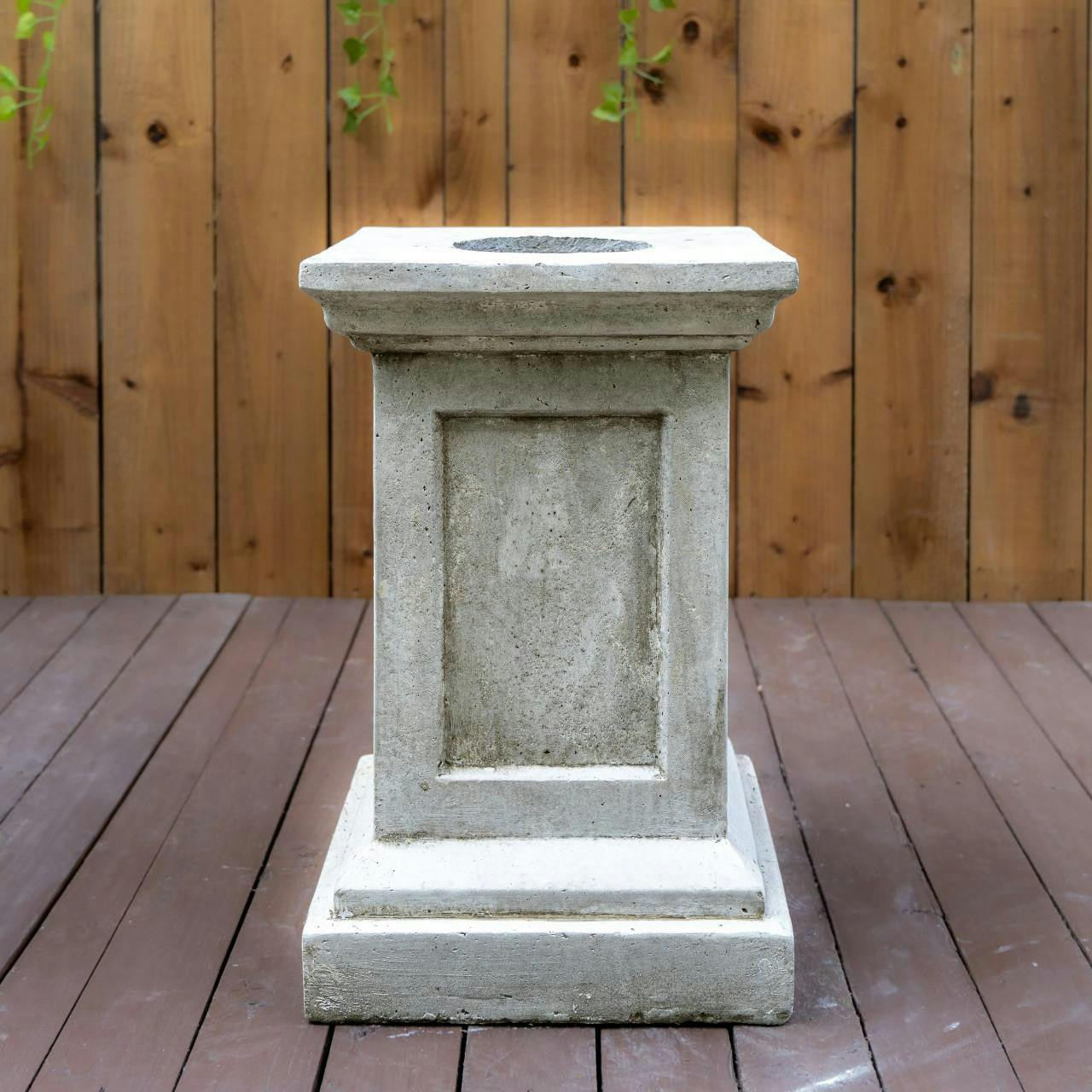 Rackhams Very Large Square Plinth Victorian Pedestal Column