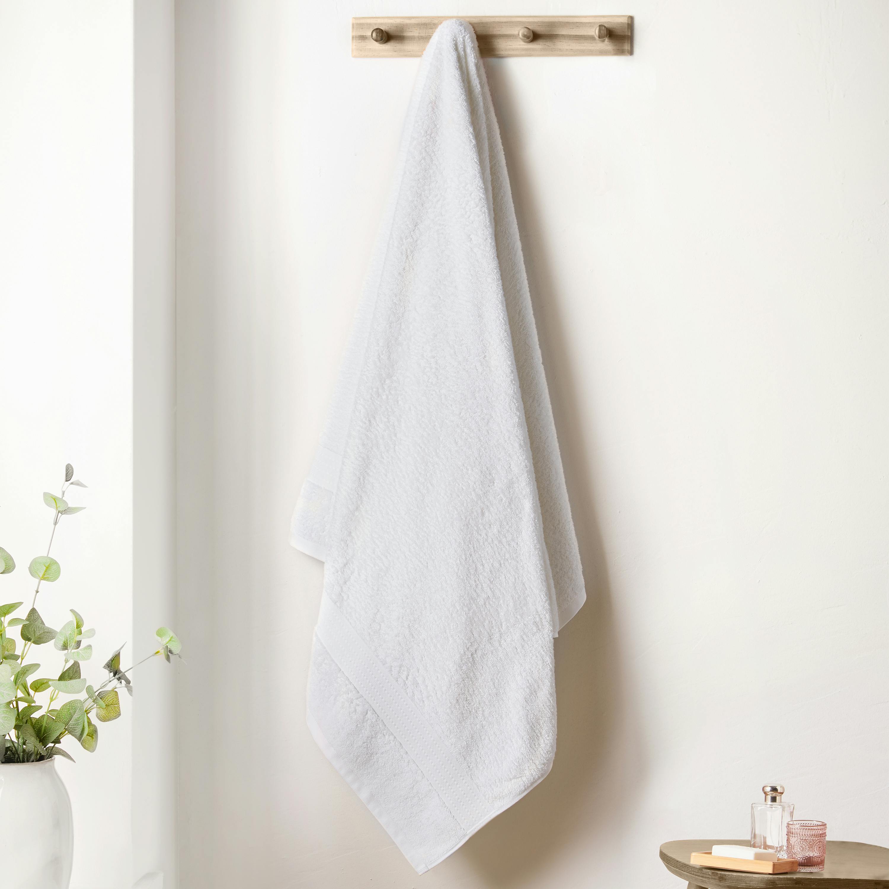 Bianca White Supima Cotton Towel - Hand Towel