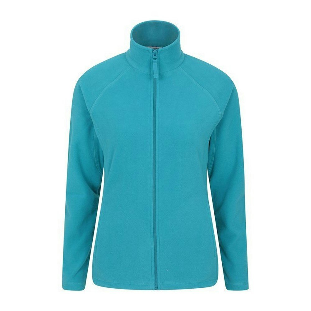 Mountain Warehouse Women's / Raso Fleece Jacket - Teal - Teal - Size 10 Uk