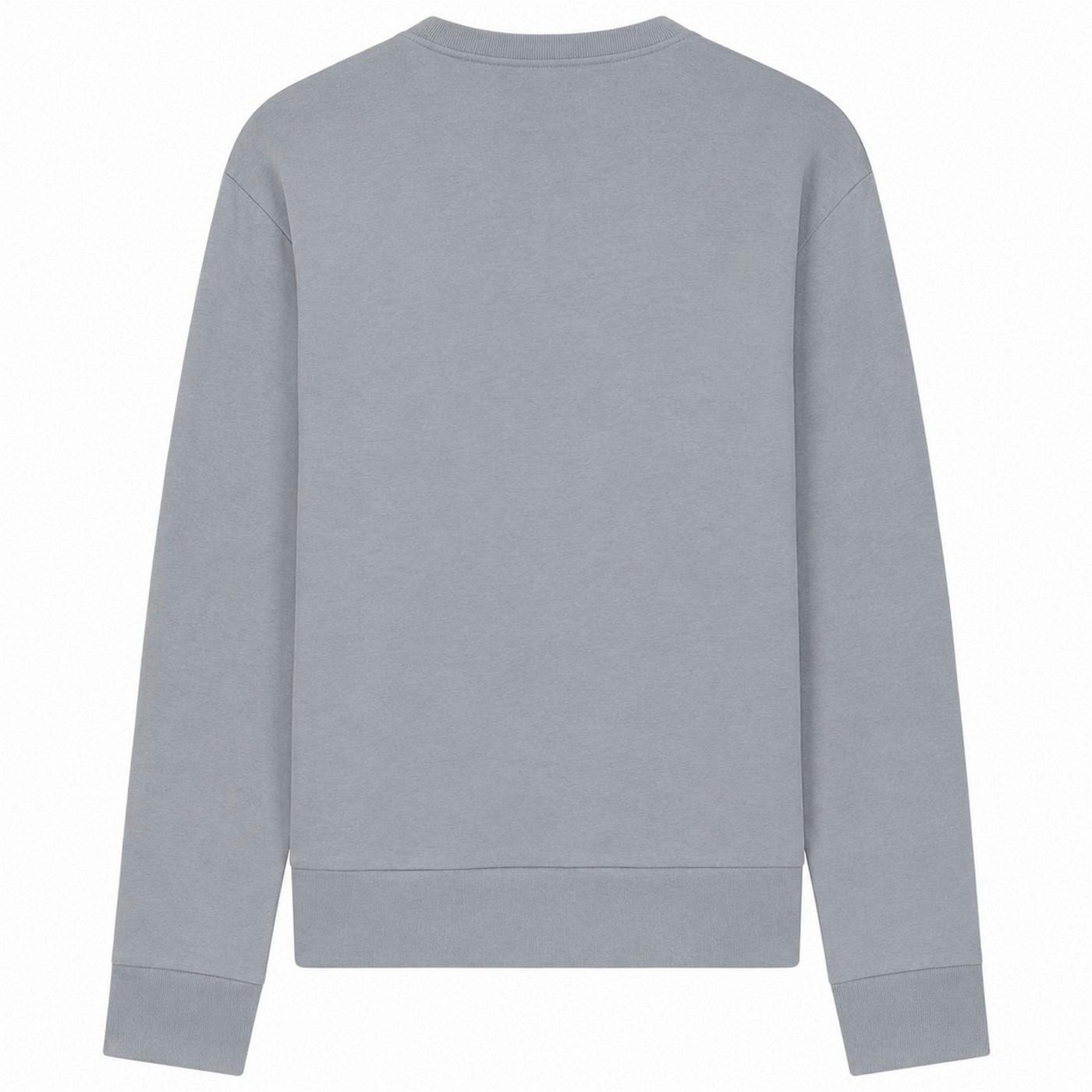 Boss Men's Dark/Grey Signature Cotton Logo Sweatshirt - M - 95% Cotton/5% Elastane