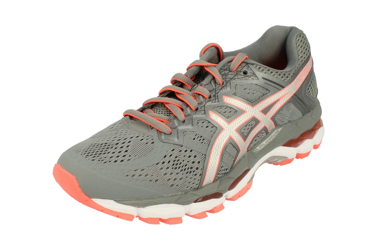 Asics Women's Grey/Silver/Coral Gel-Superion T7h7n 1193 - Uk 4.5 | Us 6.5 | Eu 37.5