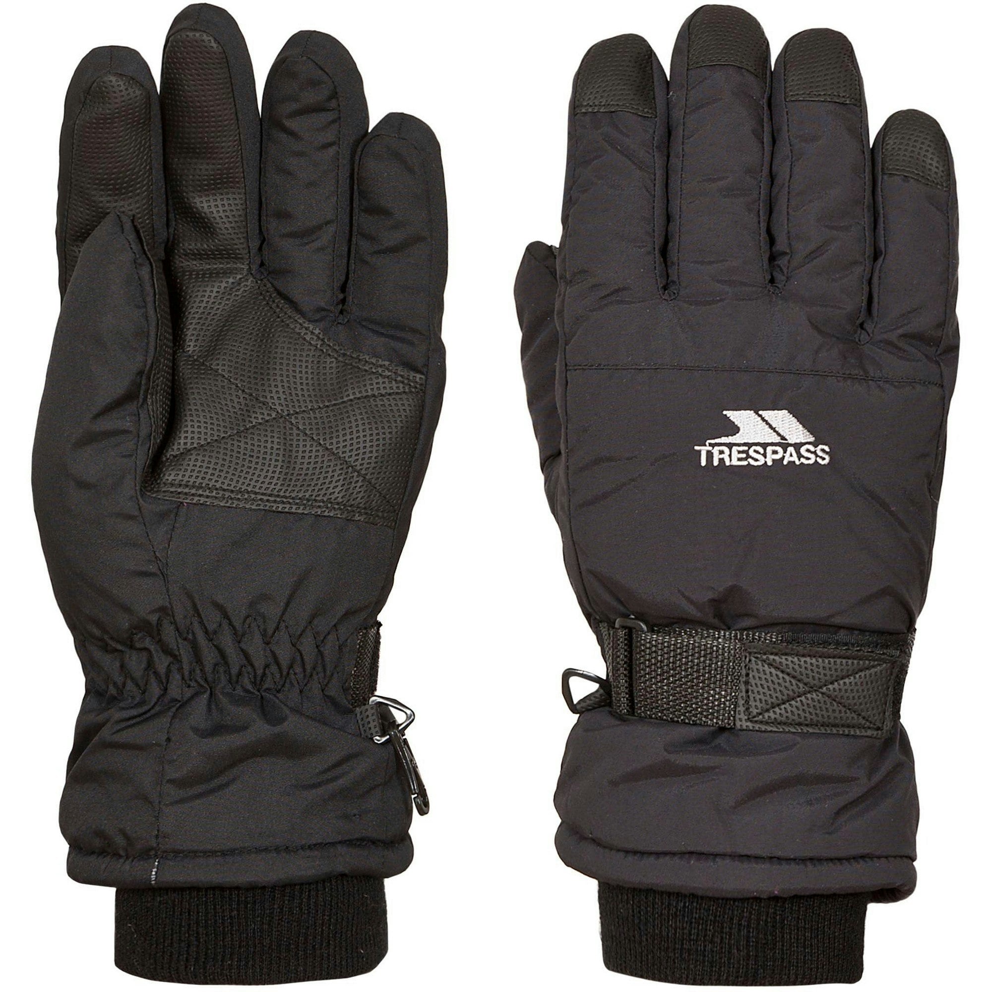 Trespass Unisex Black Adult Gohan Ii Ski Gloves - Xxl