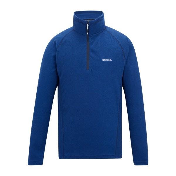 Regatta Men's Blue Great Outdoors Montes Funnel Neck Fleece Jumper - Olympian - M - Olympian - 100% Polyester