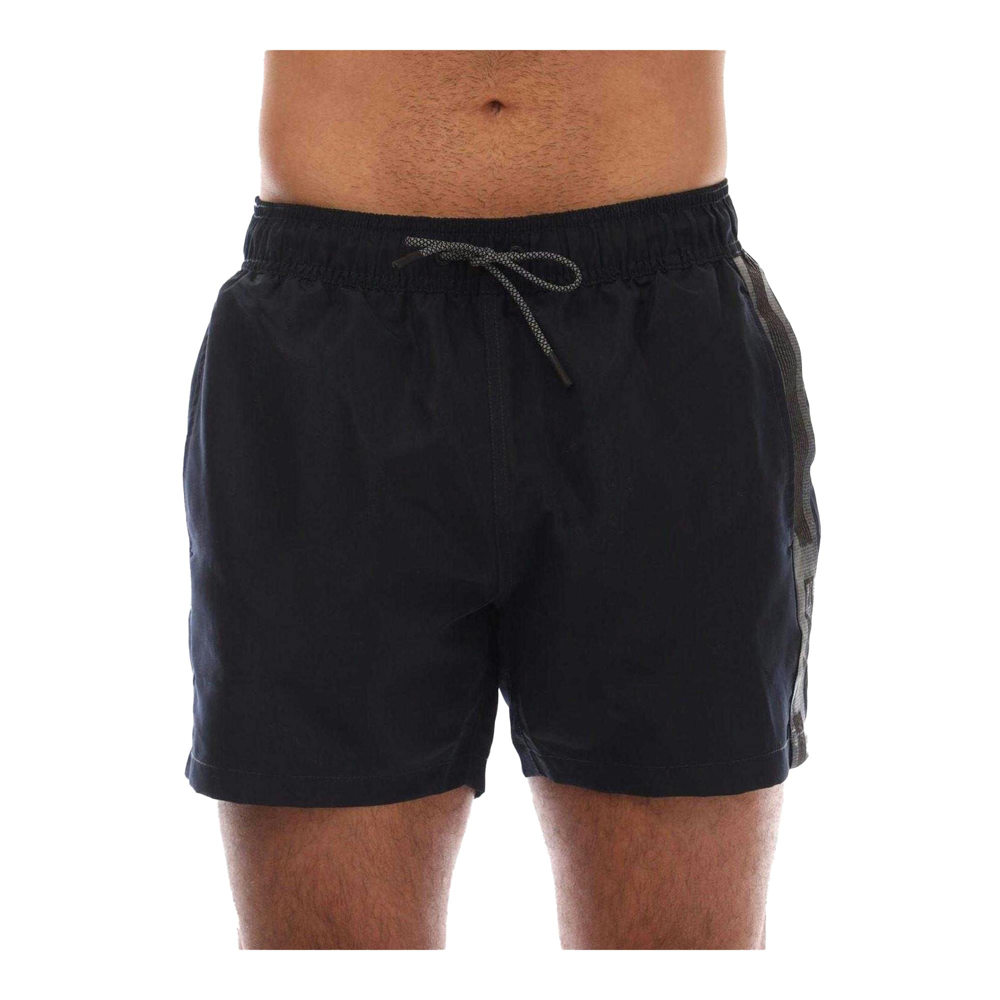 Emporio Armani Ea7 Men's Polyester Swim Shorts - Navy - S - Navy - 100% Polyester