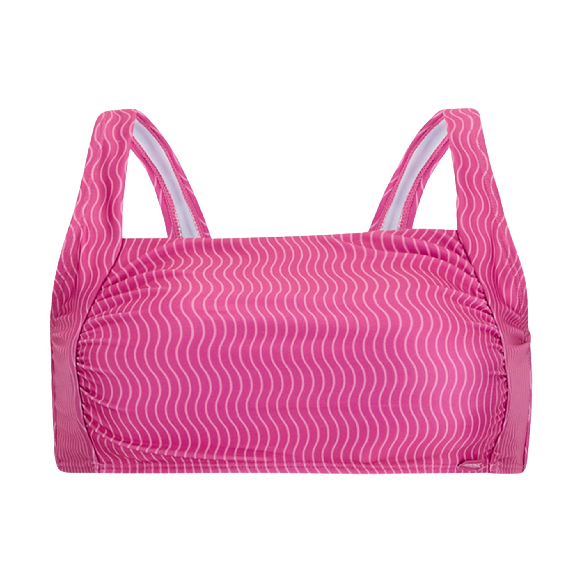 Regatta Women's Pink Loria Wave Bikini Top - 18 Uk - 85% Recycled Polyester/15% Elastane