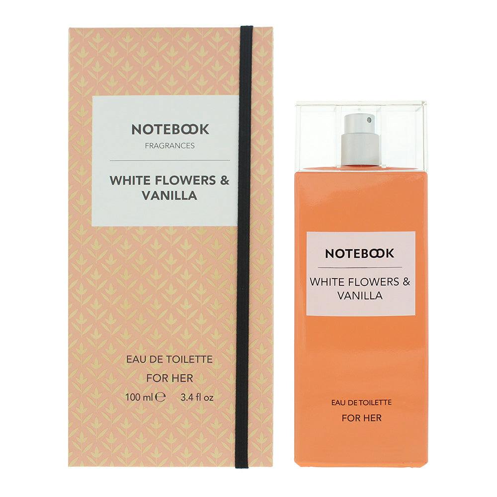 Notebook White Flowers Vanilla Flowers Vanilla Eau De Toilette 100Ml