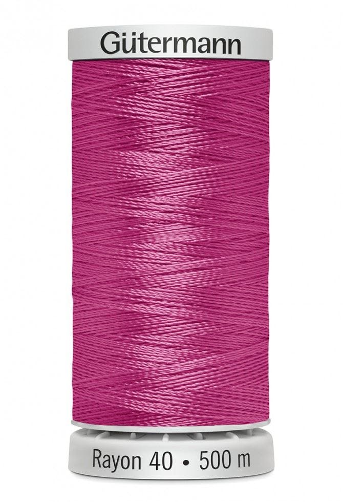 Gutermann No 40 Sulky Rayon Embroidery Thread 500M Rayon Thread Suitable For Embroidery - 1109 - 500 Metres