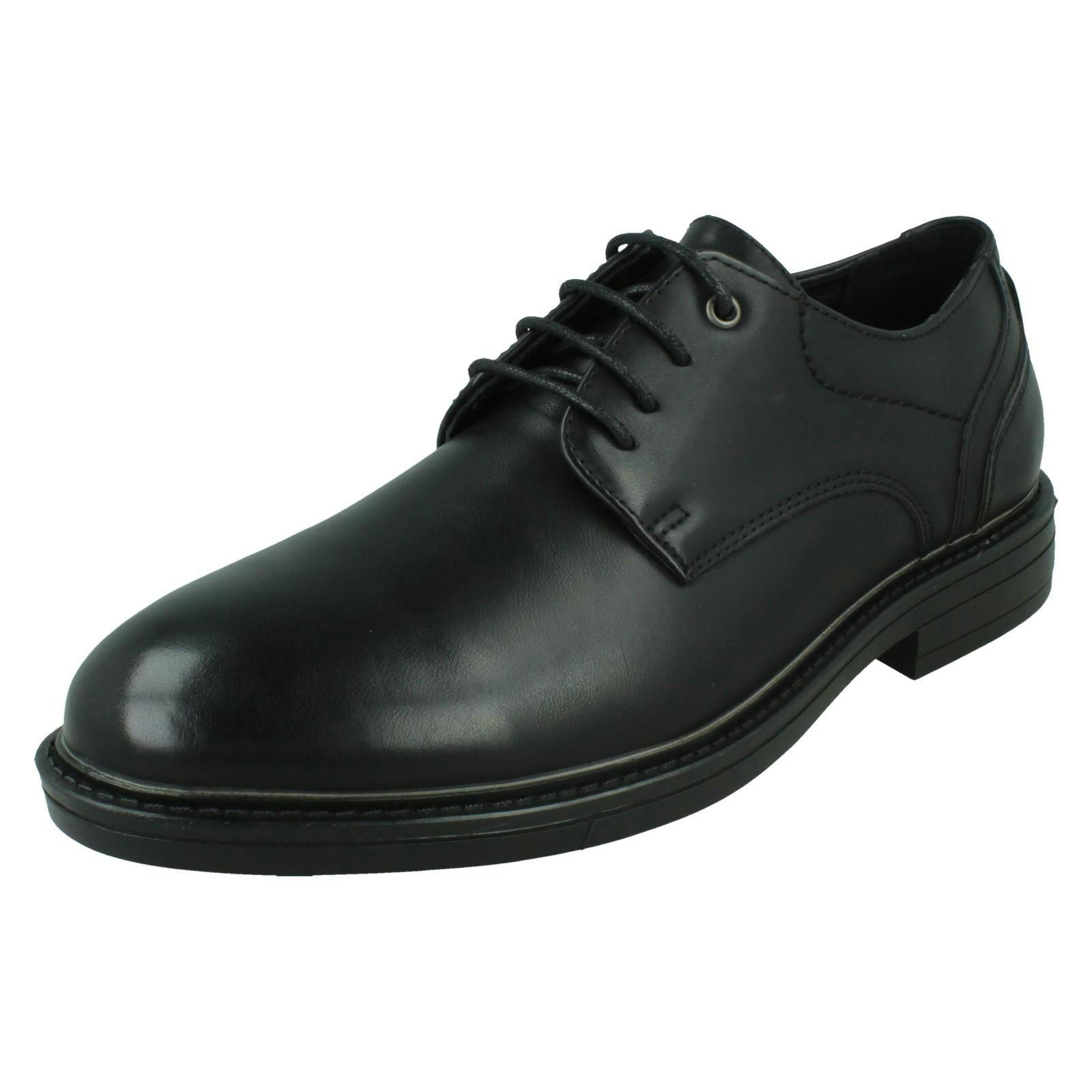 Thomas Blunt Men's Black Low Lace Up Shoe A2206 - Uk 9