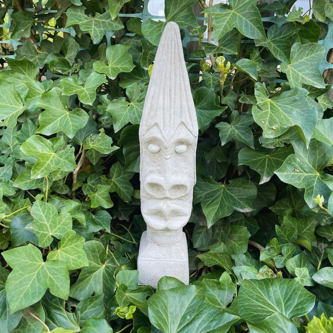 Rackhams Medium Sized Easter Island Moai Tiki Head
