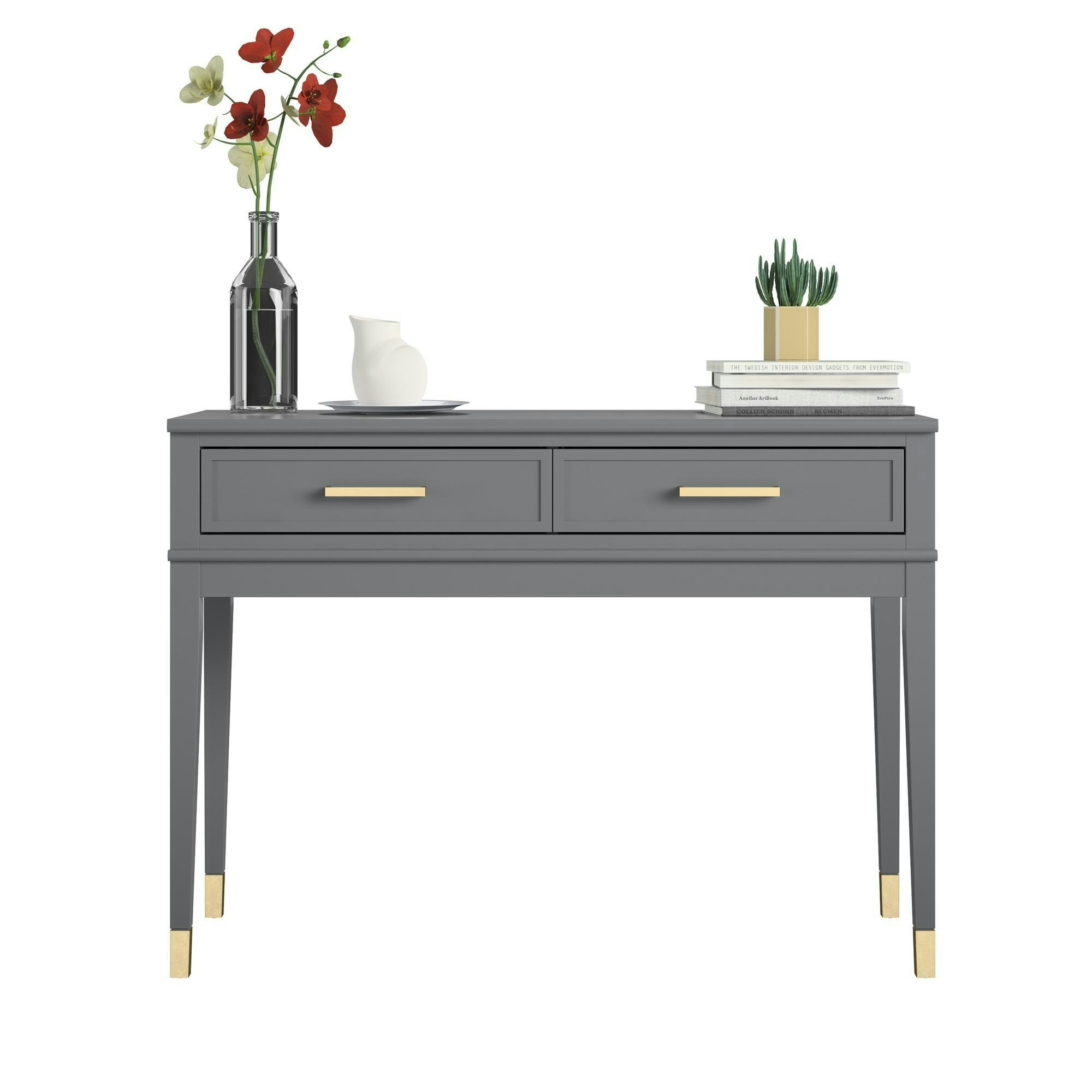 Rackhams Grey Westerleigh Console Table Graphite