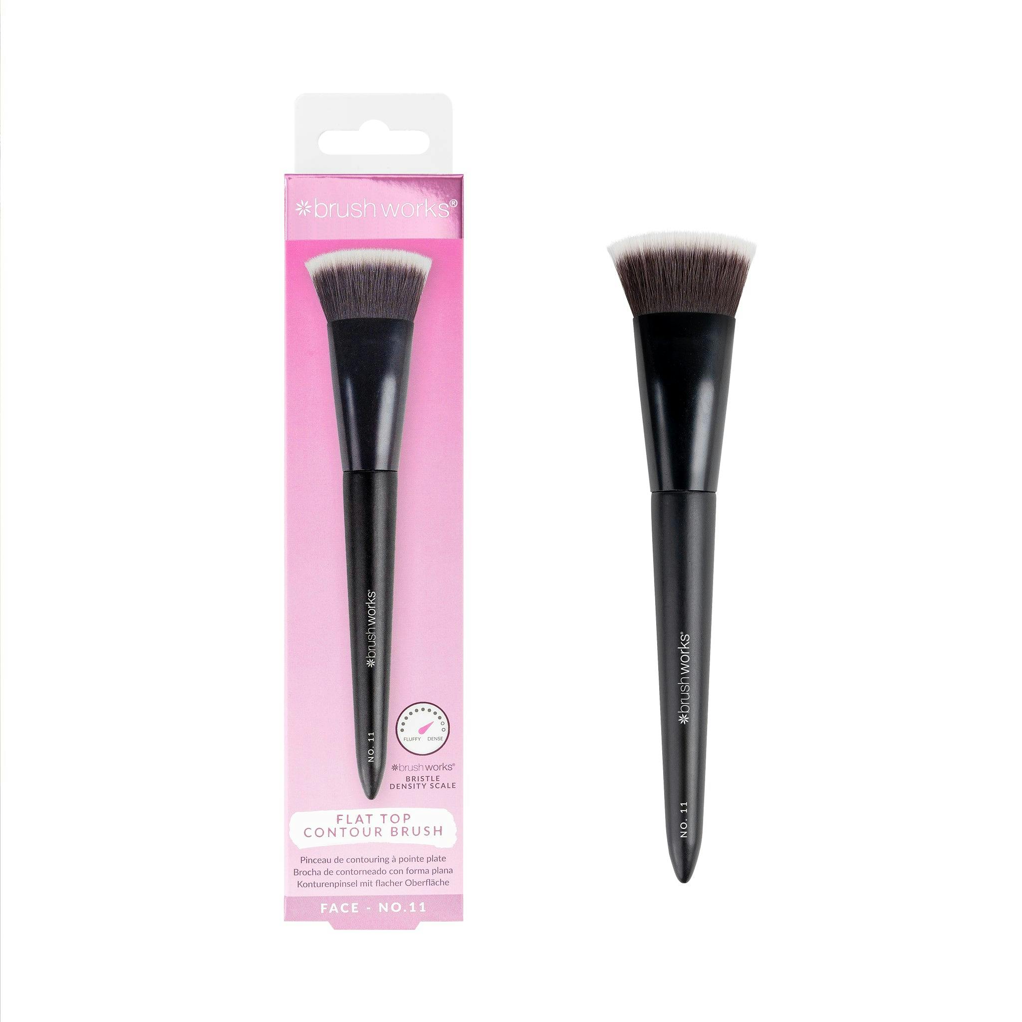 Brushworks Flat Top Contour Brush Contouring Brush Type No. 11 1 Pc - Image 3